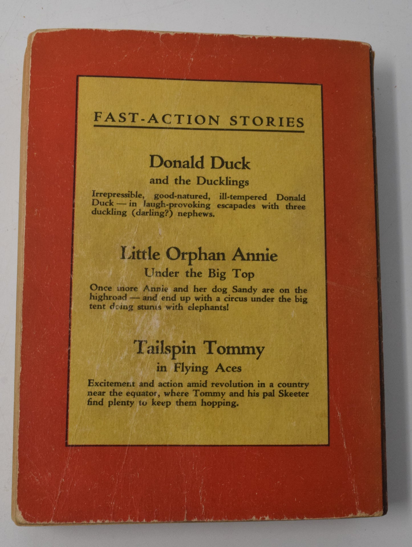 Dick Tracy And The Chain Of Evidence Fast Action Dell 1938 VG Big Little Book - Golden Apple Comics