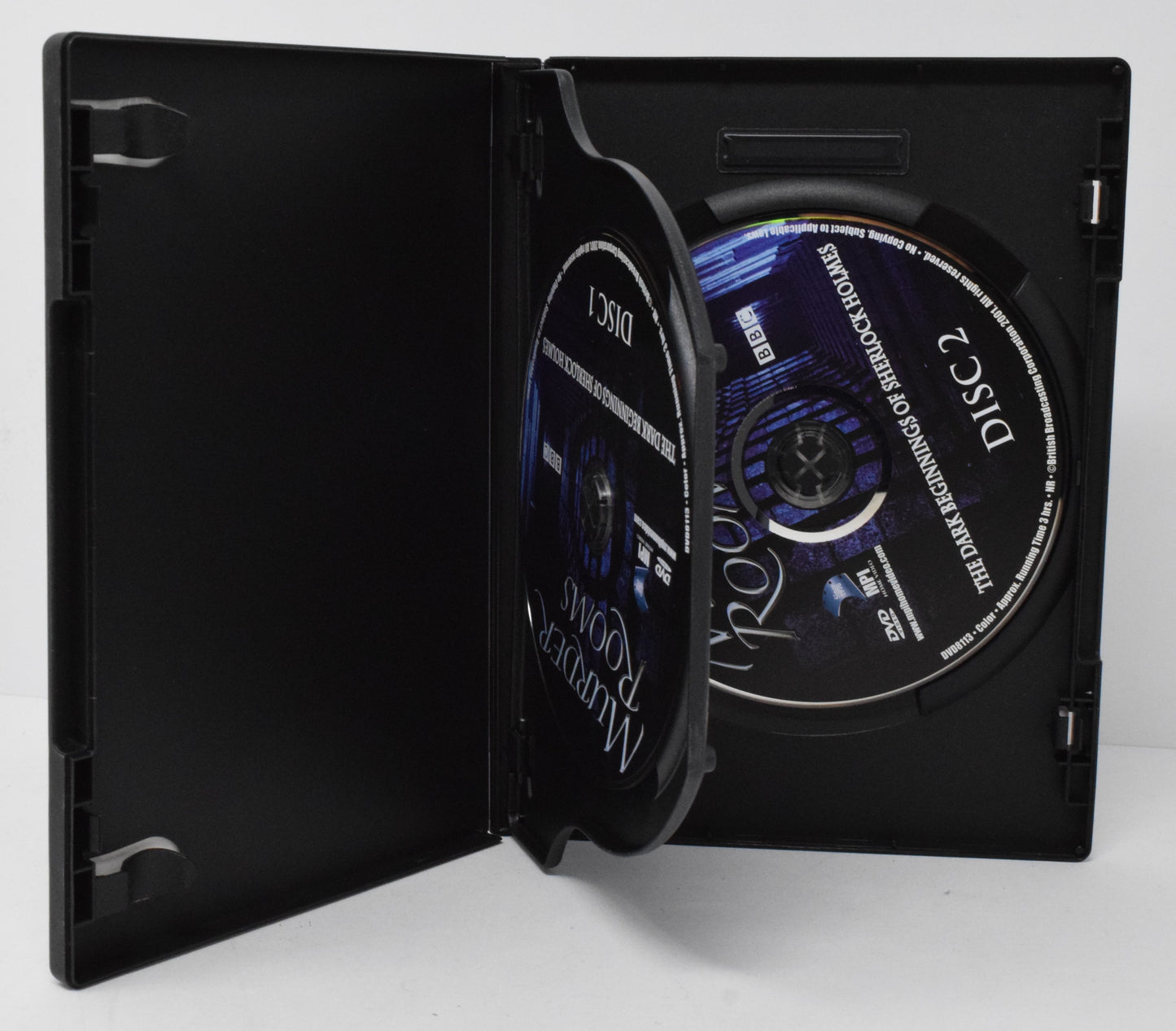 Murder Rooms DVD The Dark Beginnings of Sherlock Holmes 2 Disc Set