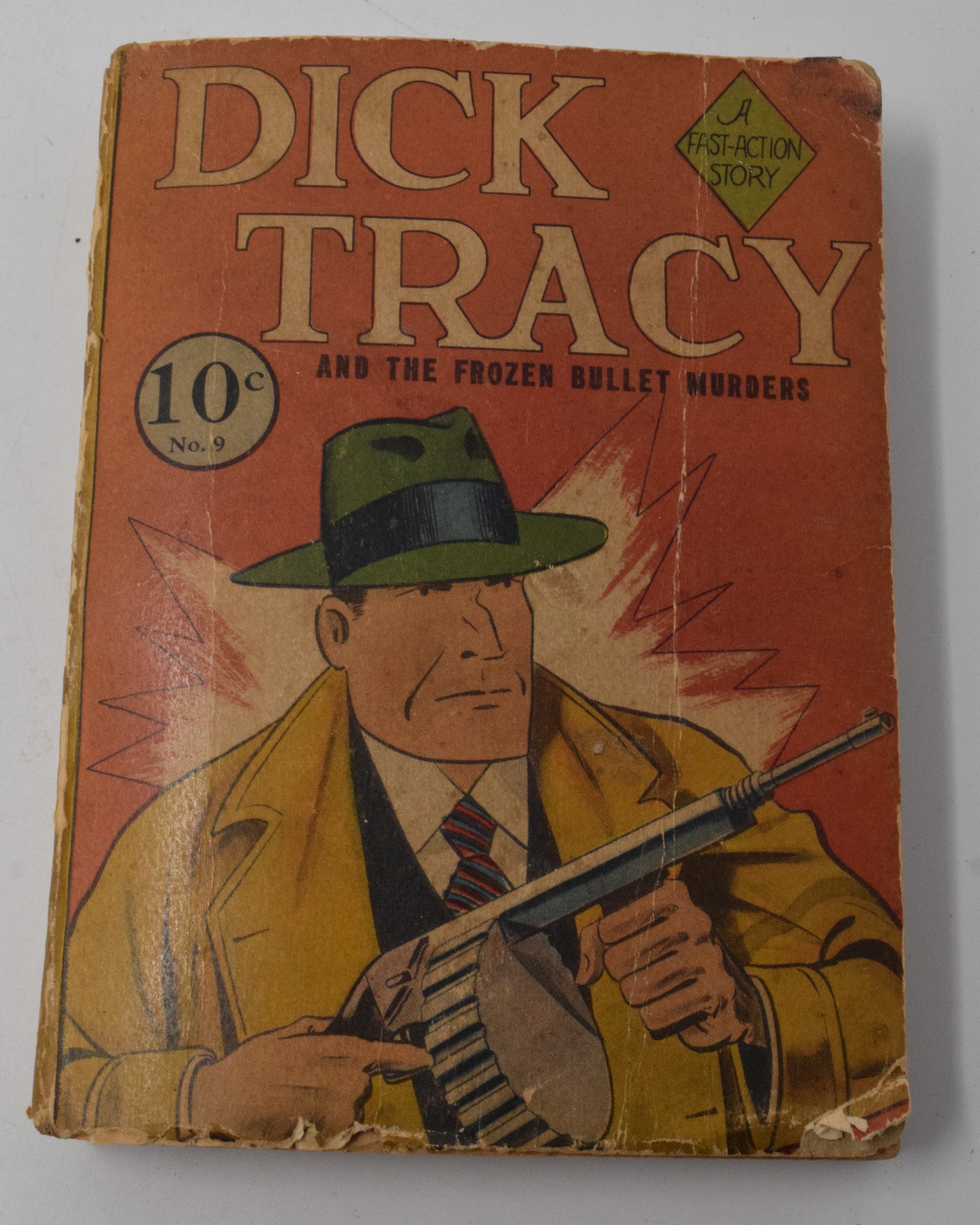 Dick Tracy And The Frozen Bullet Murders Fast Action Dell 1938 VG Big Little Book - Golden Apple Comics
