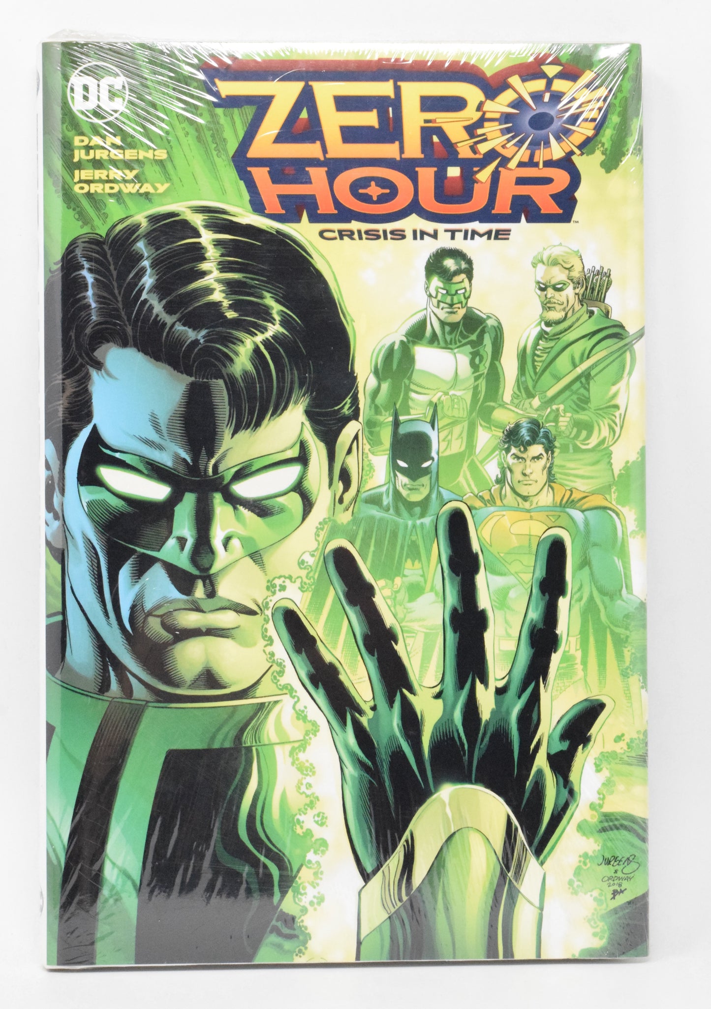 Zero Hour Crisis In Time HC DC 2018 NM Sealed Dan Jurgens