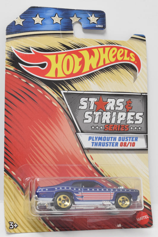 Hot Wheels Plymouth Duster Thruster Stars and Stripes DieCast Car 8/10 New