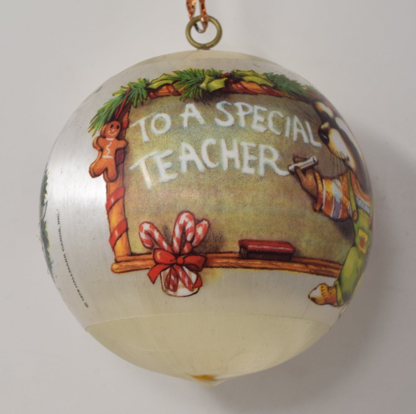 Hallmark Ornament Special Teacher Christmas Tree 1979 NIB