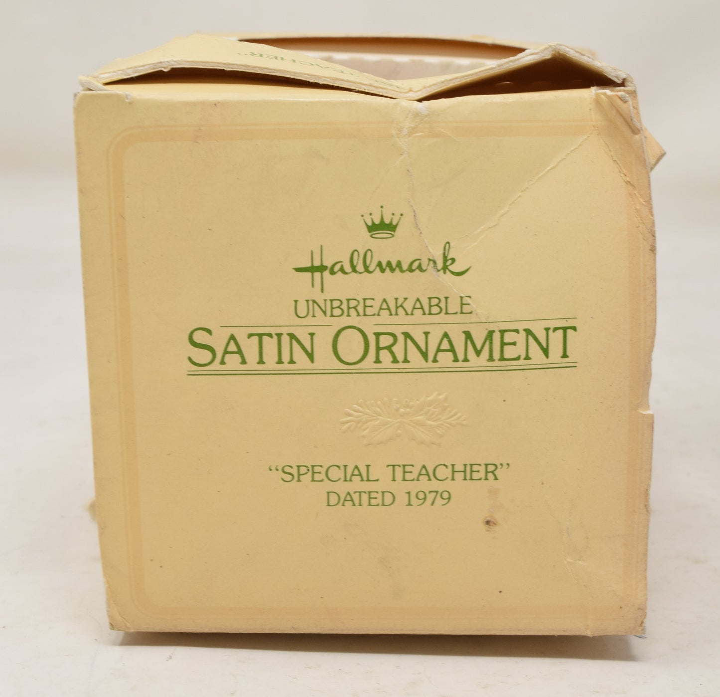 Hallmark Ornament Special Teacher Christmas Tree 1979 NIB