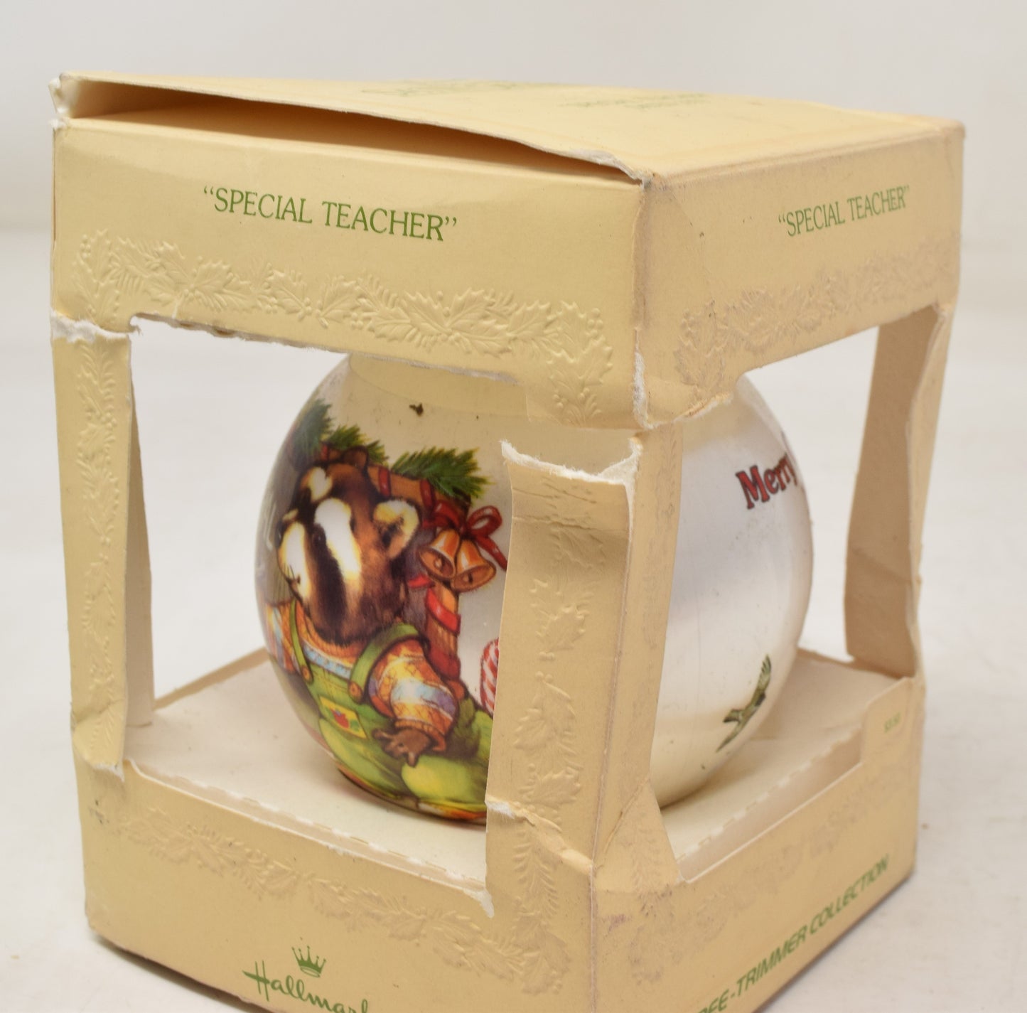 Hallmark Ornament Special Teacher Christmas Tree 1979 NIB