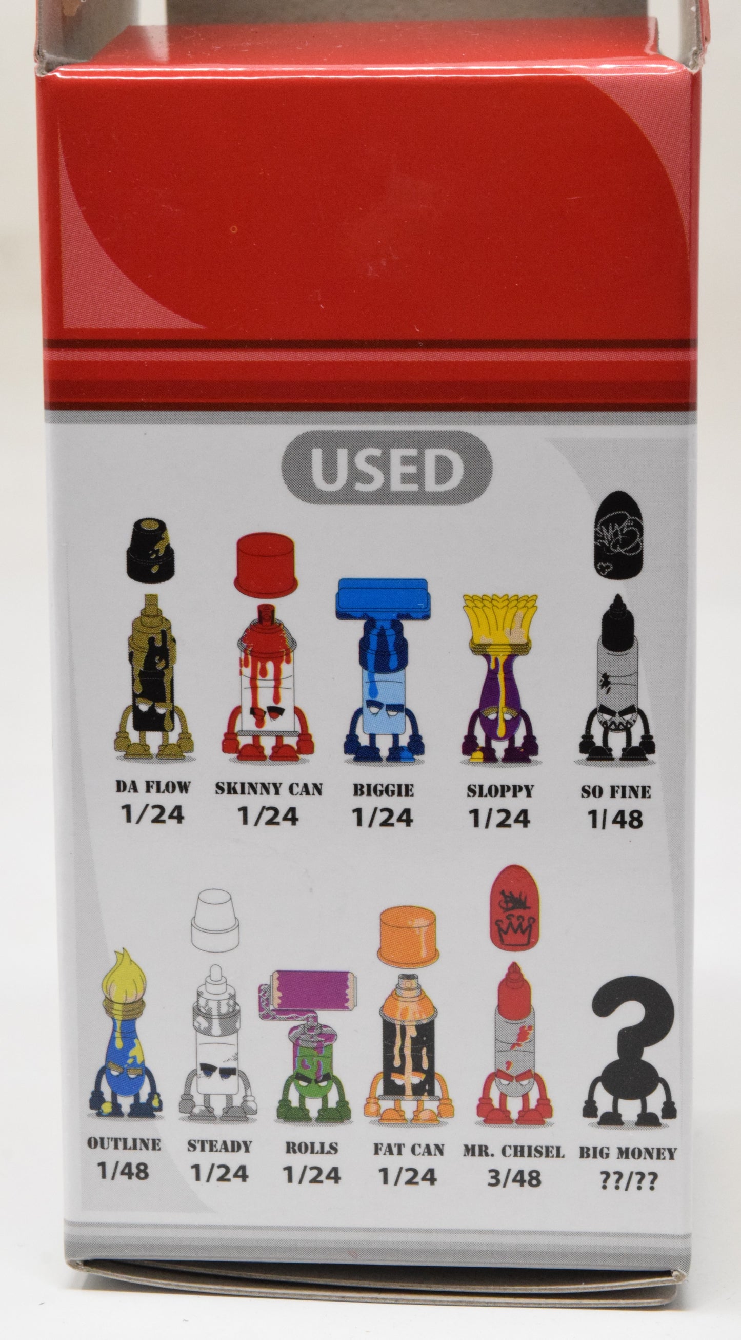 Kidrobot Bentworld Vandals Mad Rolls New Vinyl Figure Spray Paint