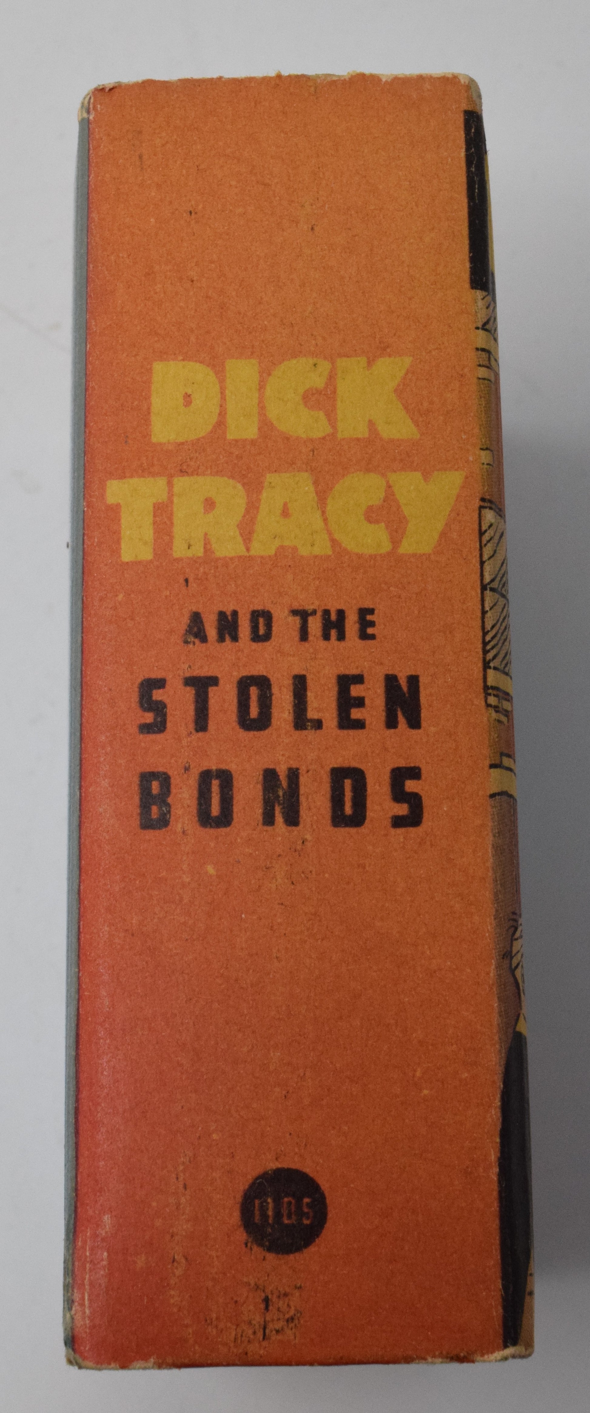 Dick Tracy And The Stolen Bonds 1105 Big Little Book 1934 FN - Golden Apple Comics