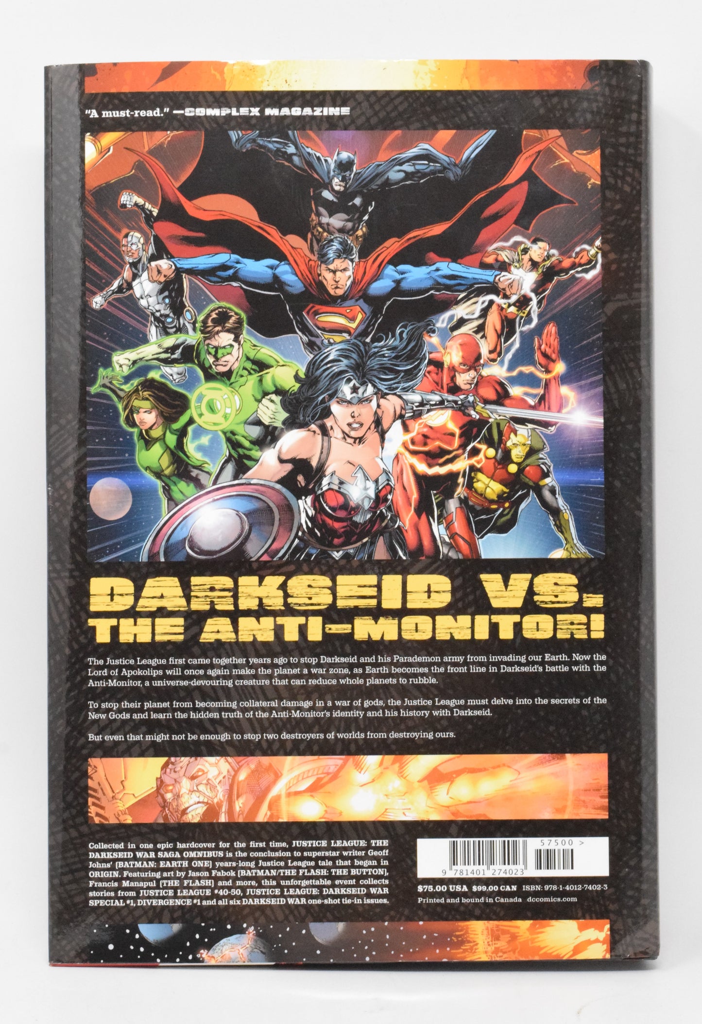 Justice League Darkseid War Saga Omnibus HC DC 2017 NM Geoff Johns New 52