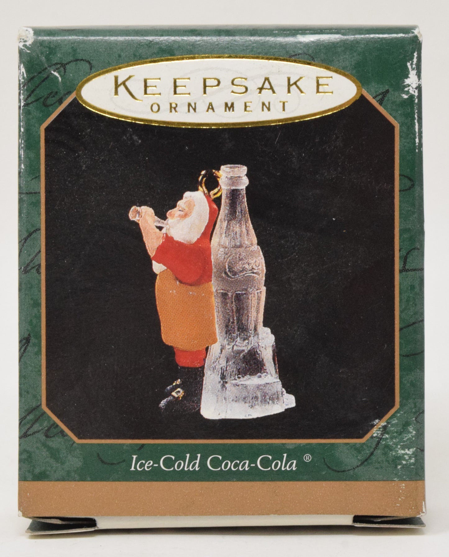 Hallmark Keepsake Ice Cold Coca Cola Santa Christmas Ornament 1997 NIB New