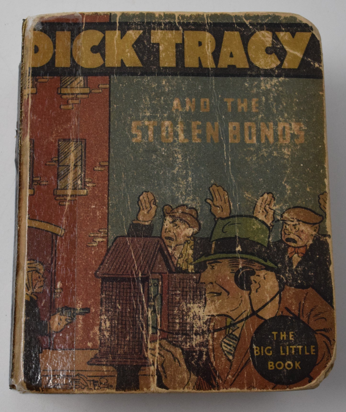 Dick Tracy And The Stolen Bonds 1105 Big Little Book 1934 PR FR - Golden Apple Comics