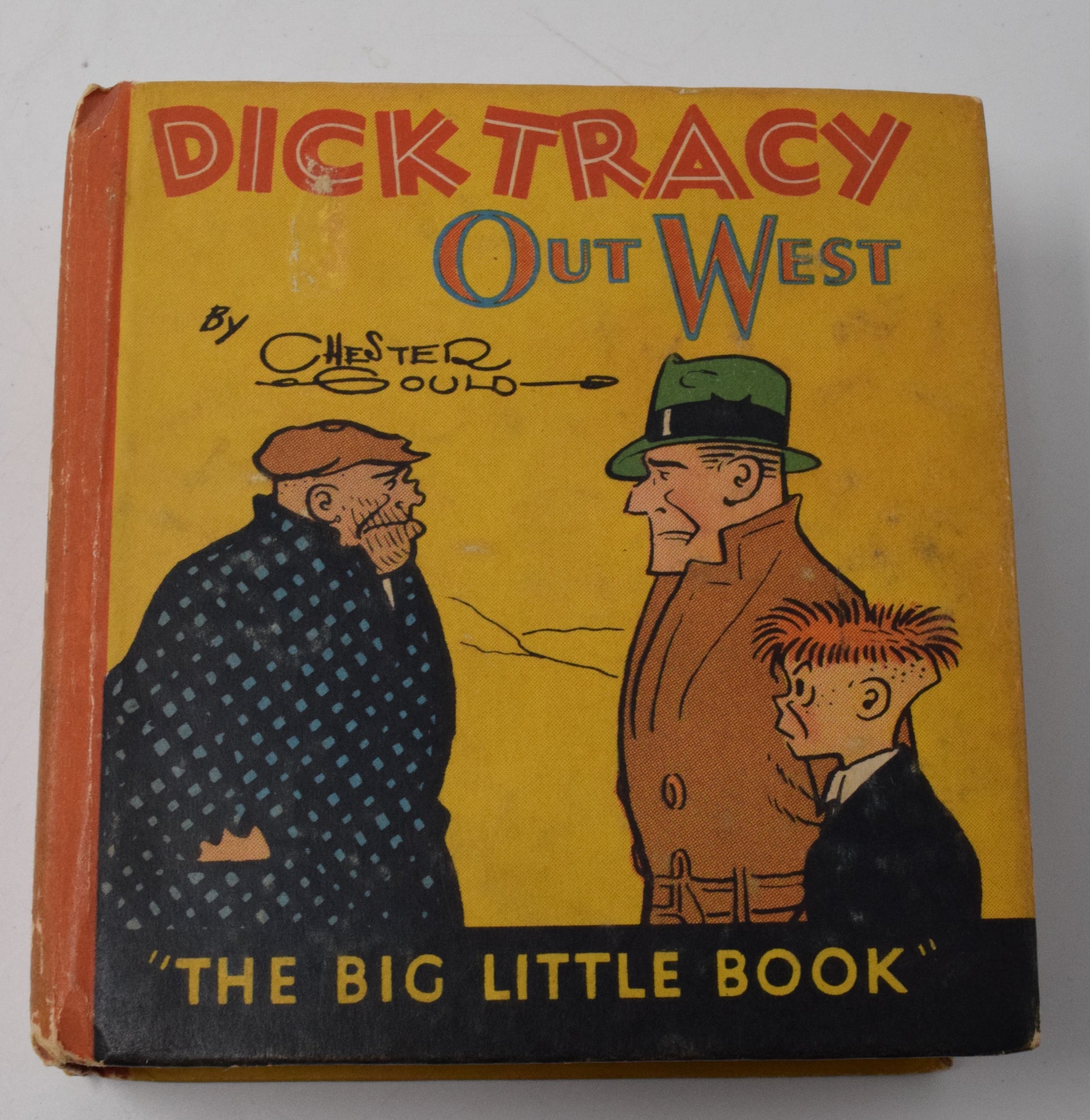 Dick Tracy Out West 723 Big Little Book Whitman 1933 FN - Golden Apple Comics