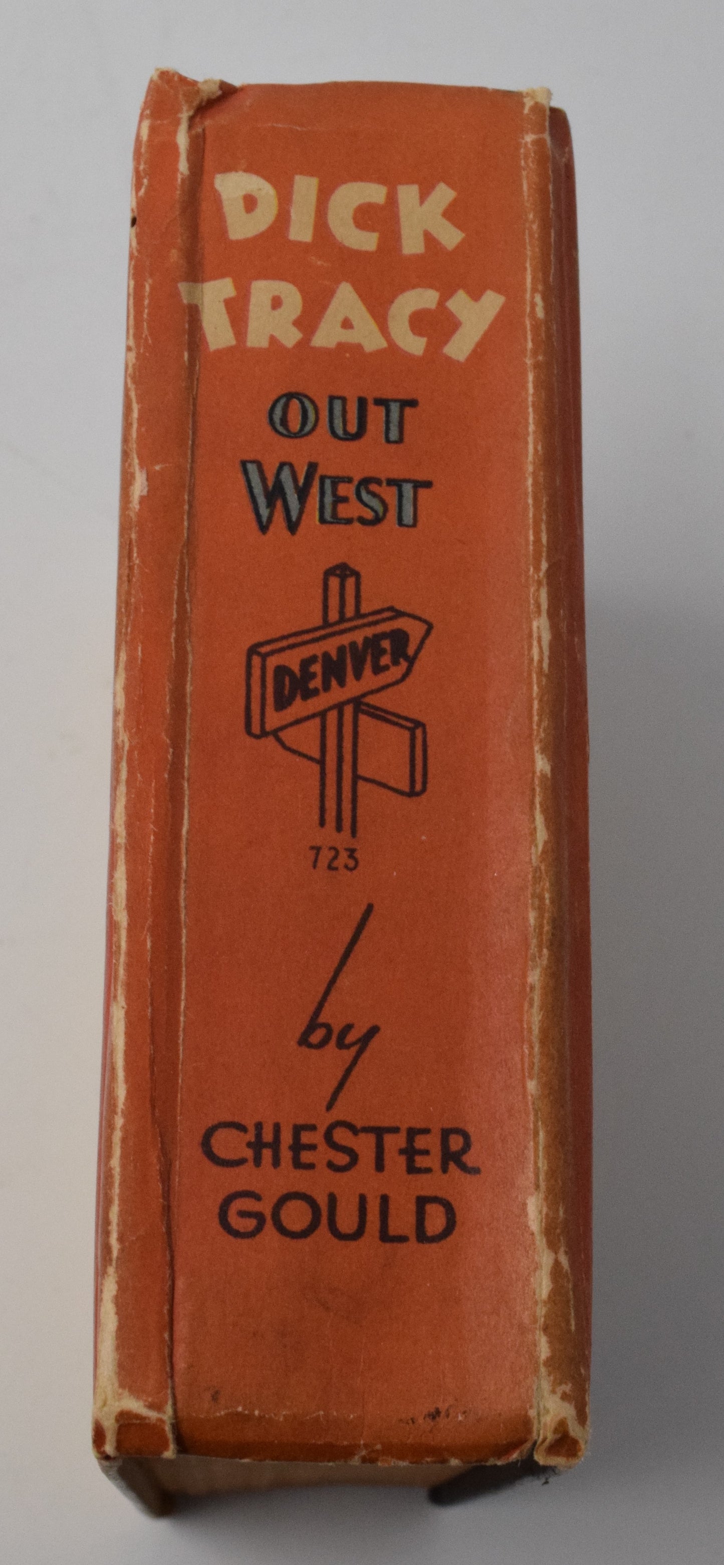 Dick Tracy Out West 723 Big Little Book Whitman 1933 FN - Golden Apple Comics