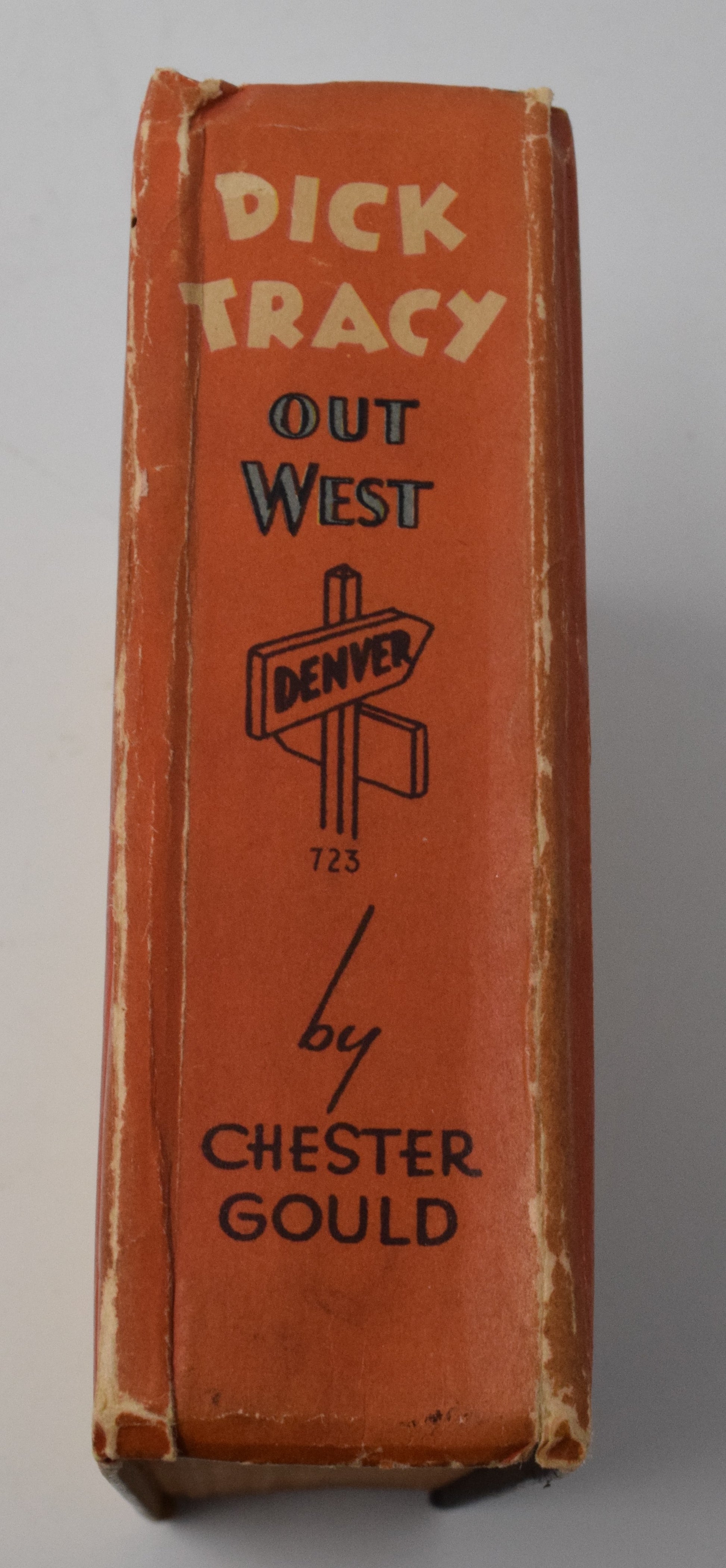 Dick Tracy Out West 723 Big Little Book Whitman 1933 FN - Golden Apple Comics