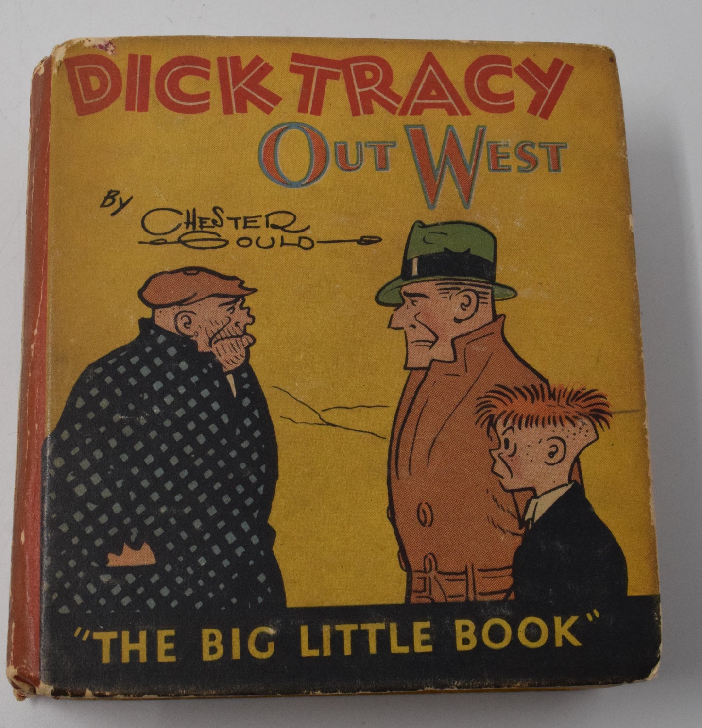 Dick Tracy Out West 723 Big Little Book Whitman 1933 VG - Golden Apple Comics