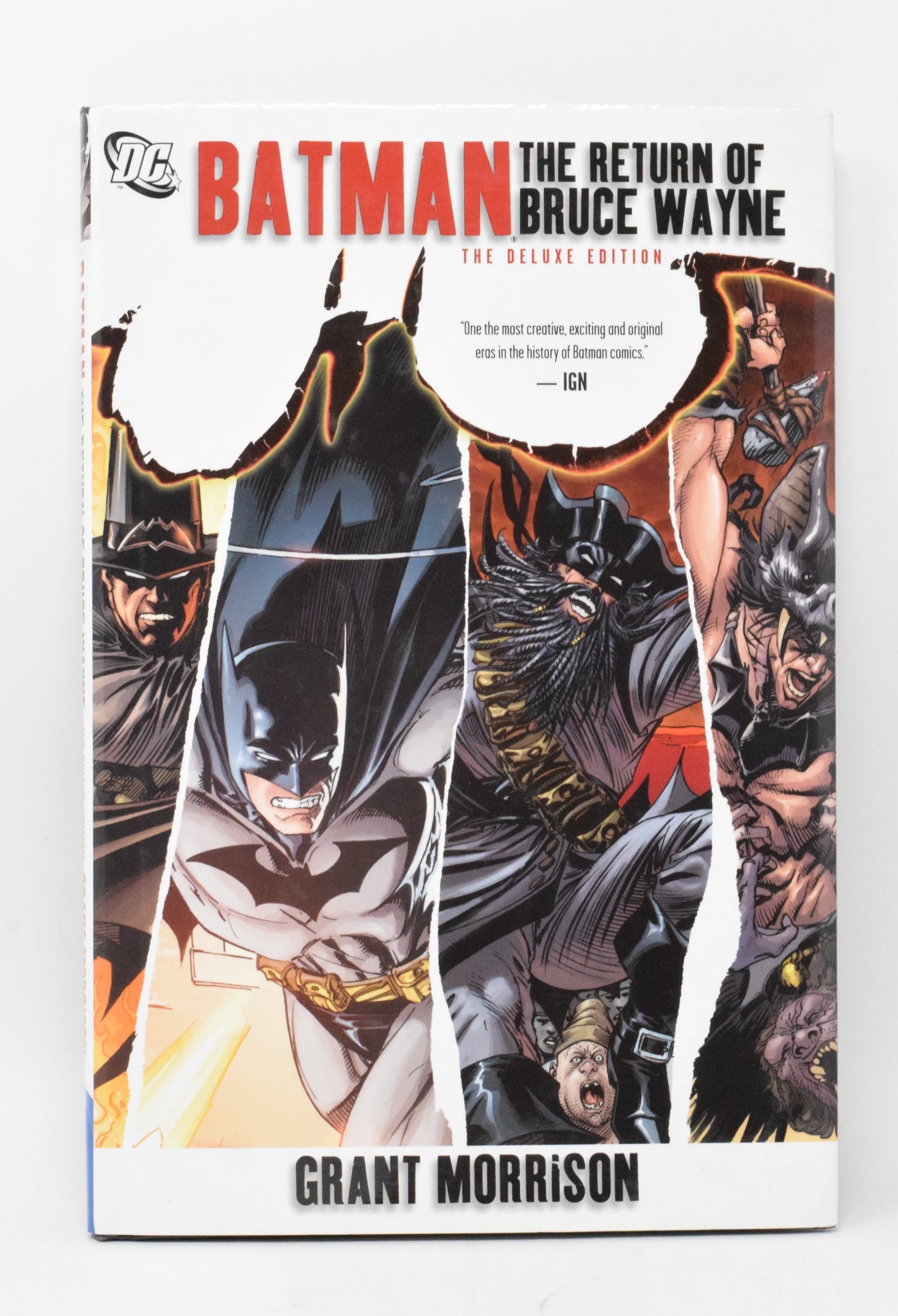 Batman Return Of Bruce Wayne Deluxe HC DC 2011 VF NM Grant Morrison