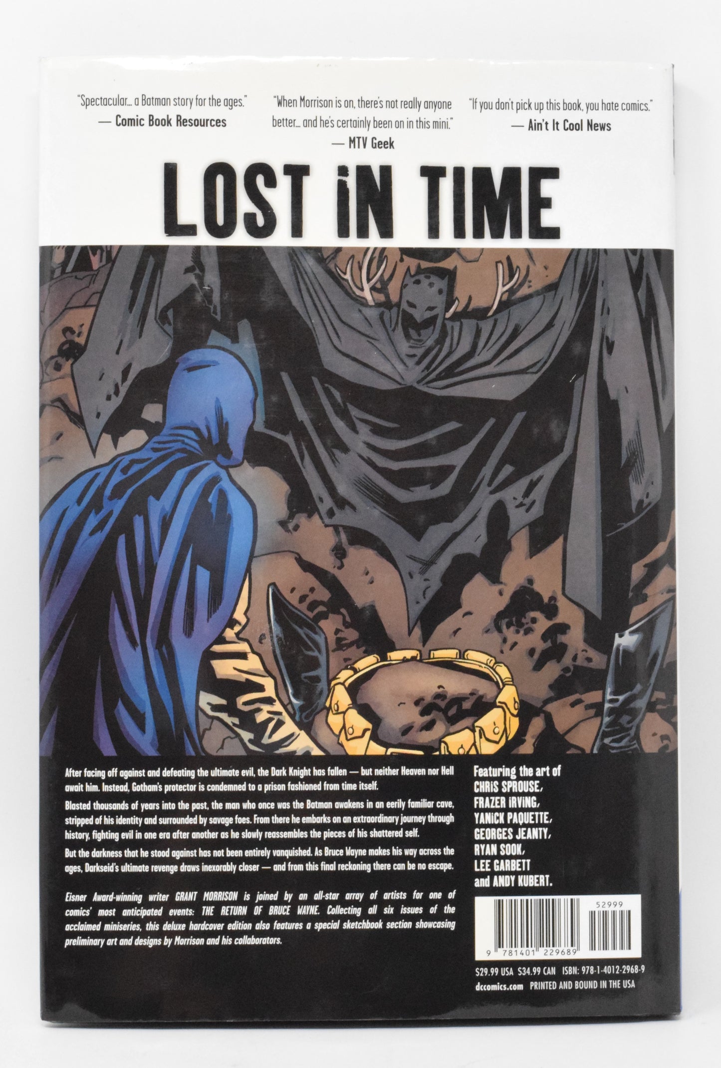 Batman Return Of Bruce Wayne Deluxe HC DC 2011 VF NM Grant Morrison