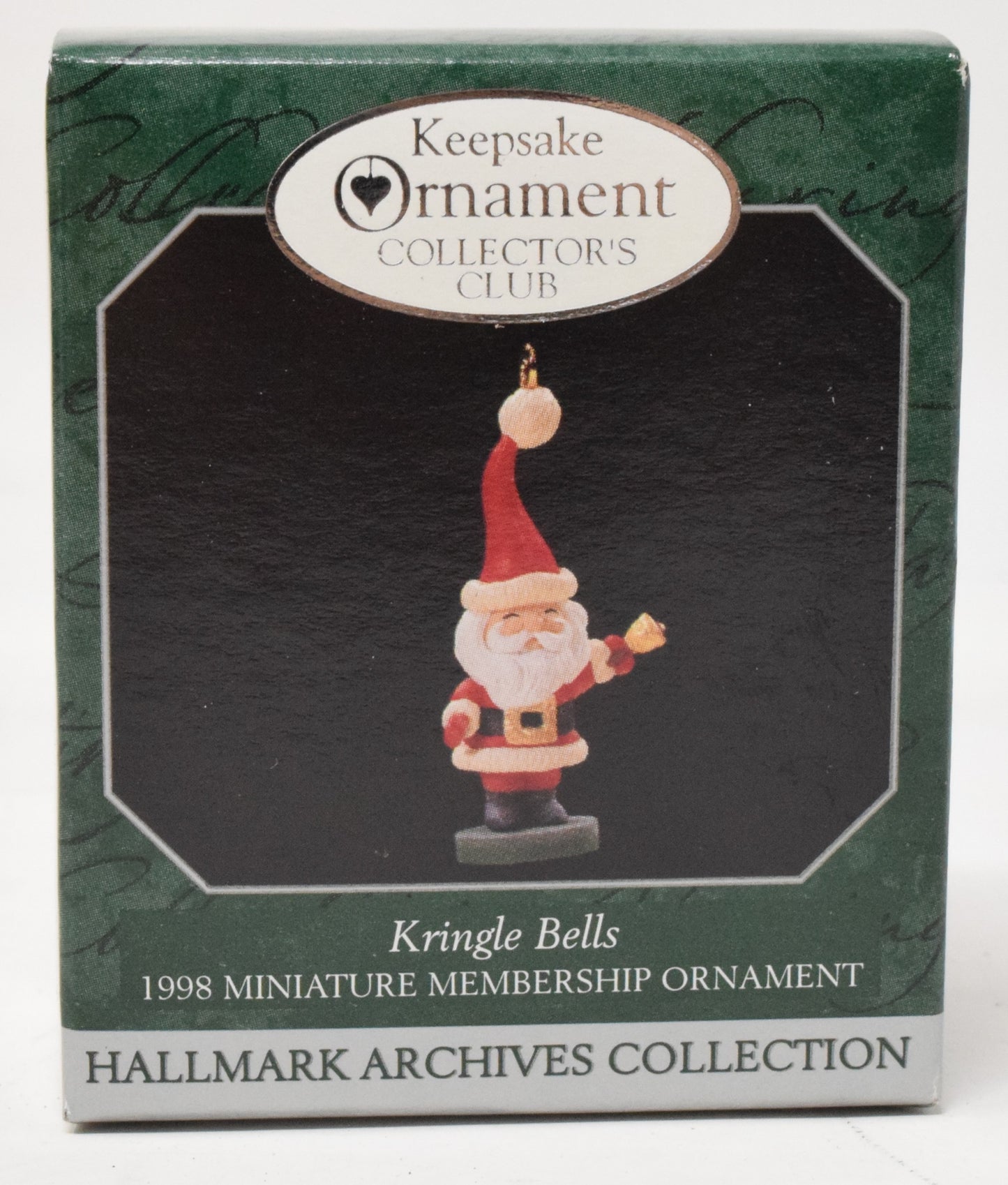 Hallmark Keepsake Christmas Ornament Club Membership Kit Set Of 3 1998 NIB