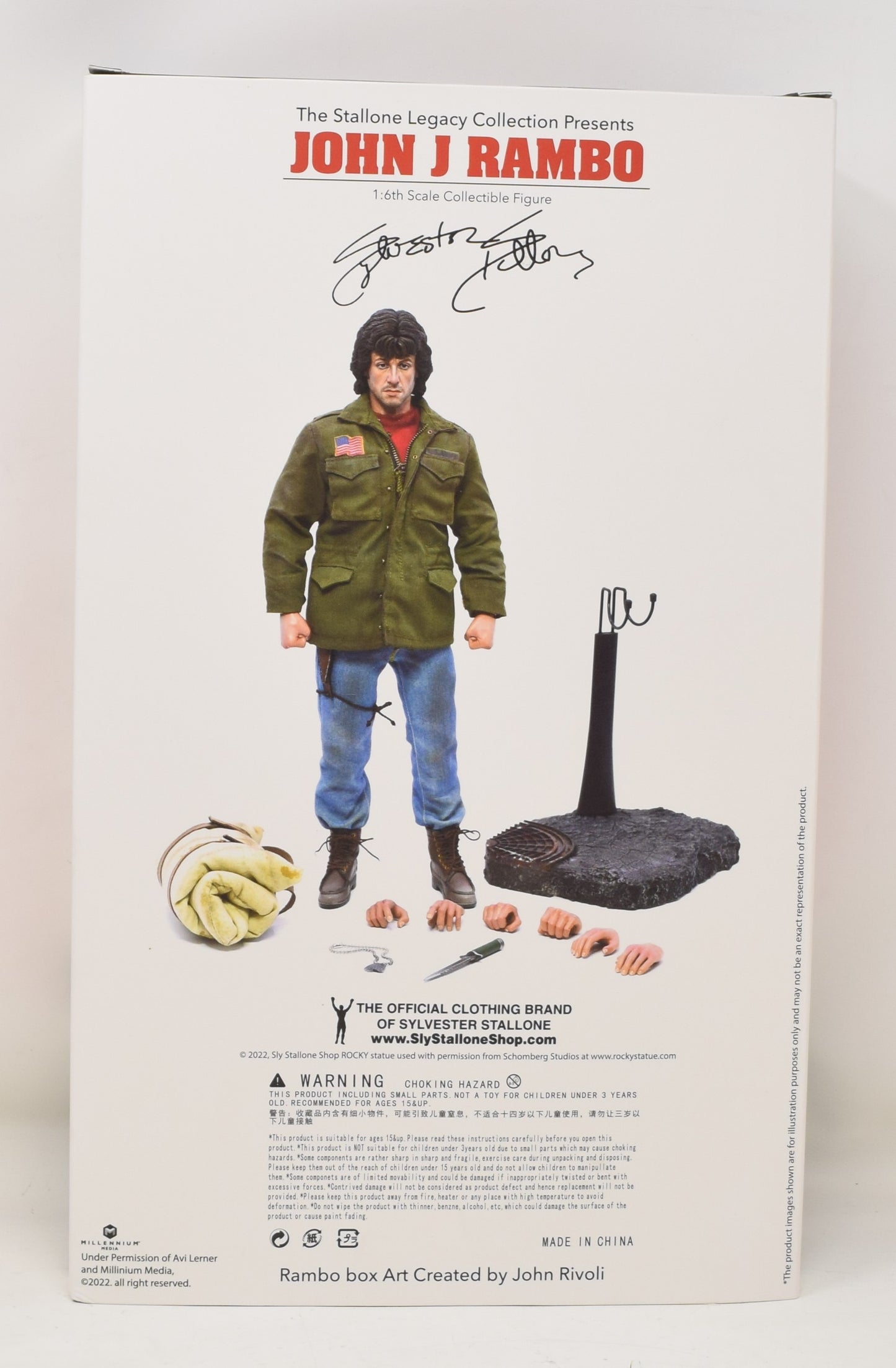 John J Rambo First Blood Sty Stallone Shop 1/6 Action Figure New