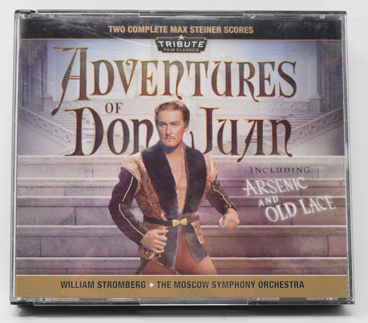 Adventures Of Don Juan Arsenic And Old Lace Soundtrack CD Max Steiner 2 Disc