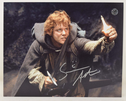 Sean Astin Lord of the Rings Signed 8 X 10 Photo COA