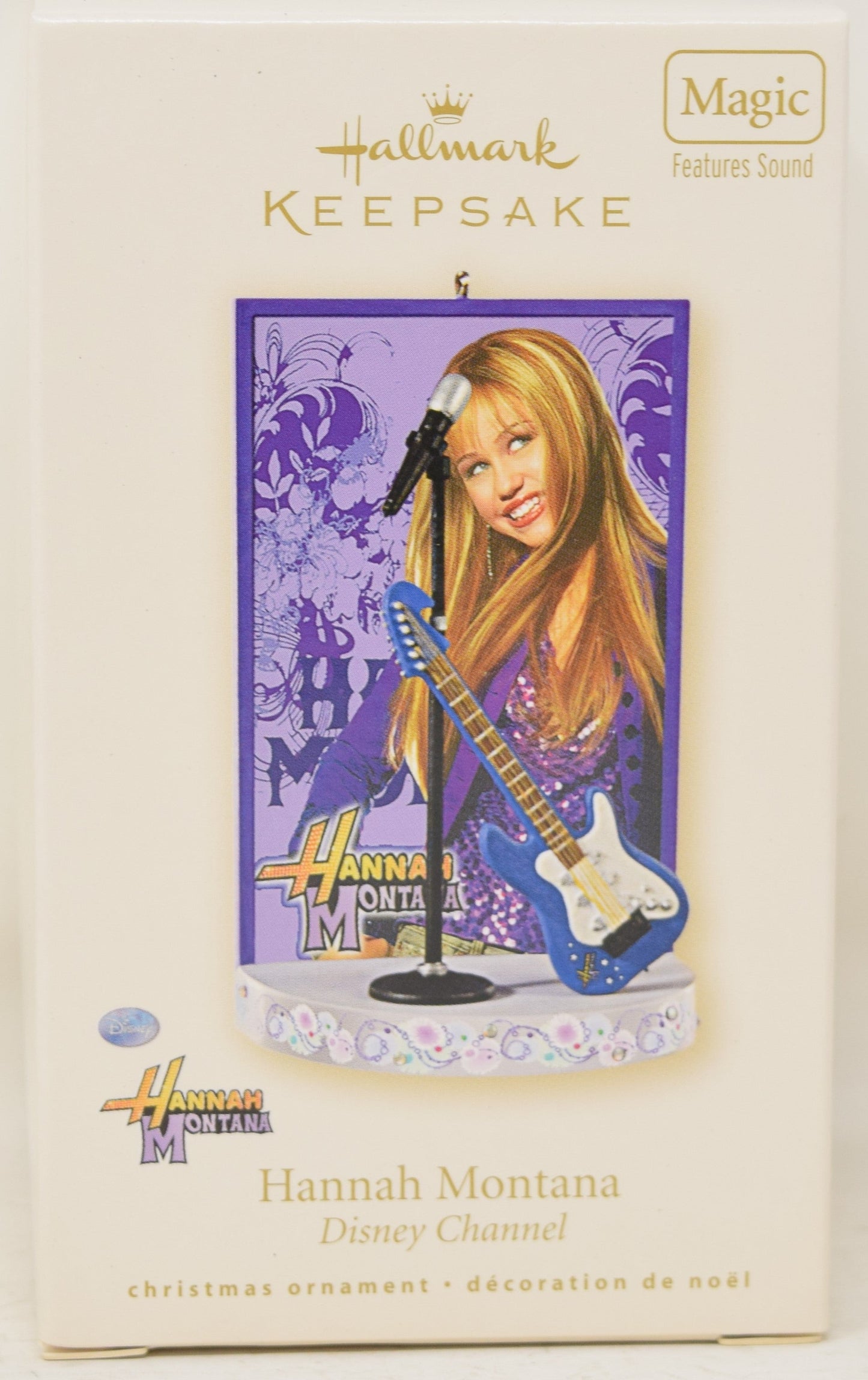 Hallmark Keepsake Ornament Hannah Montana Disney Channel Christmas Tree NIB