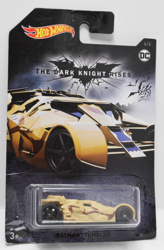 Hot Wheels Batman Tumbler Dark Knight Rises DC DieCast Car 4/6 New