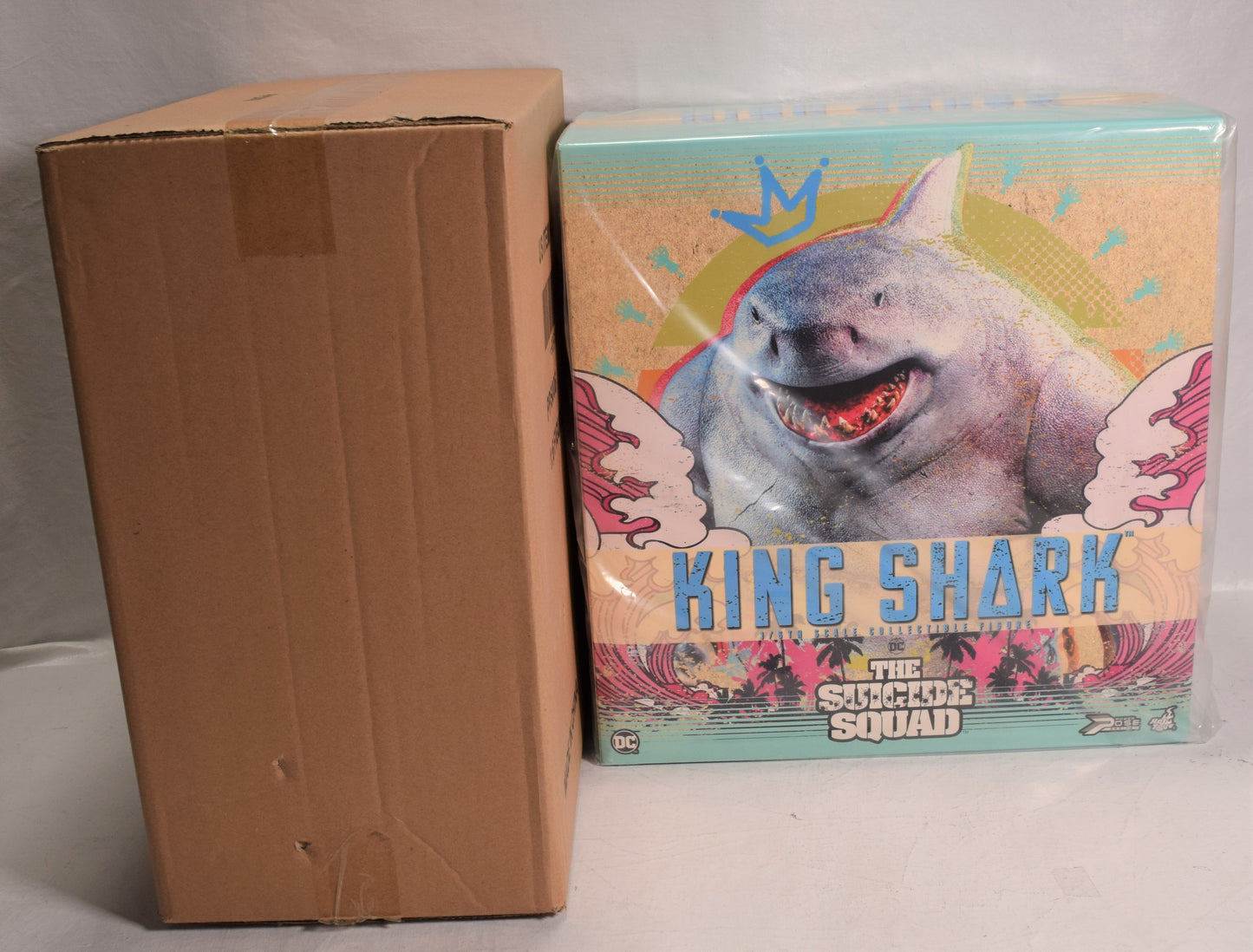 Suicide Squad King Shark Hot Toys 1:6 Action Figure DC Sideshow NIB