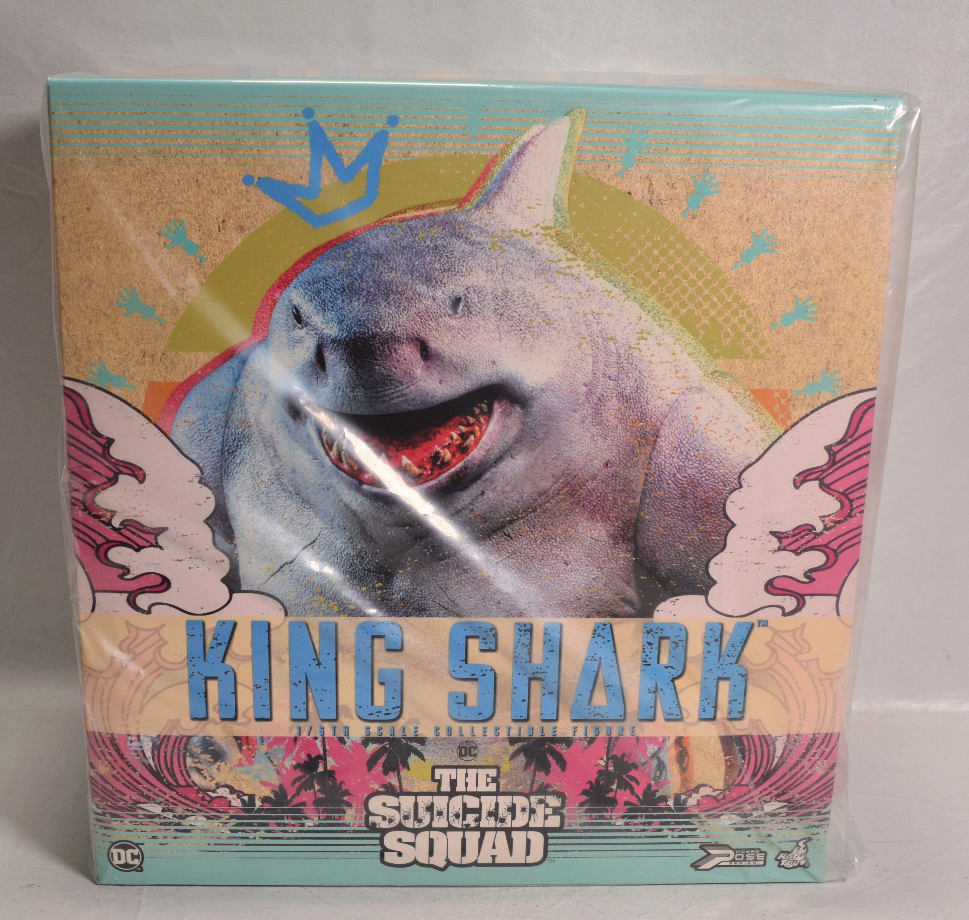 Suicide Squad King Shark Hot Toys 1:6 Action Figure DC Sideshow