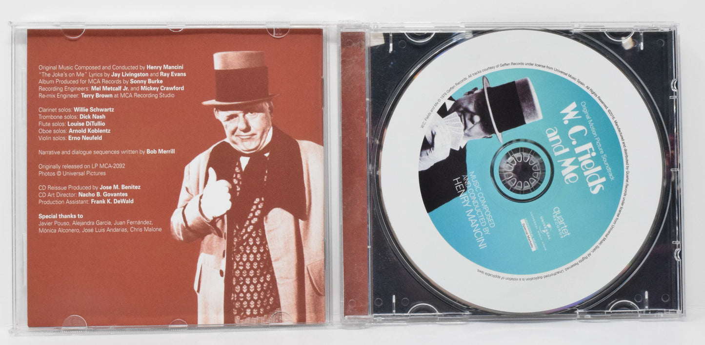 W.C. Fields And Me Soundtrack CD Henry Mancini