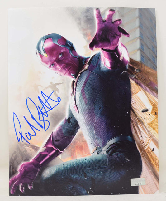 Paul Bettany Avengers Jarvis Vision Signed 8 x 10 Photo