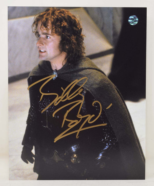 Billy Boyd Lord Of The Rings Pippin Signed 8 x 10 COA