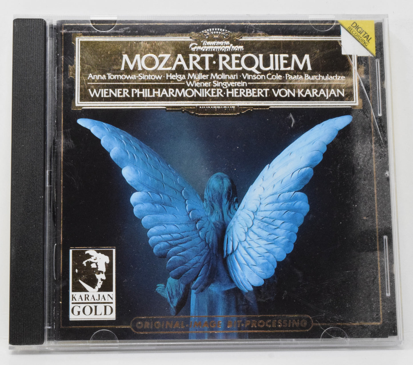 Mozart Requiem CD Wiener Philharmonker Karajan Gold