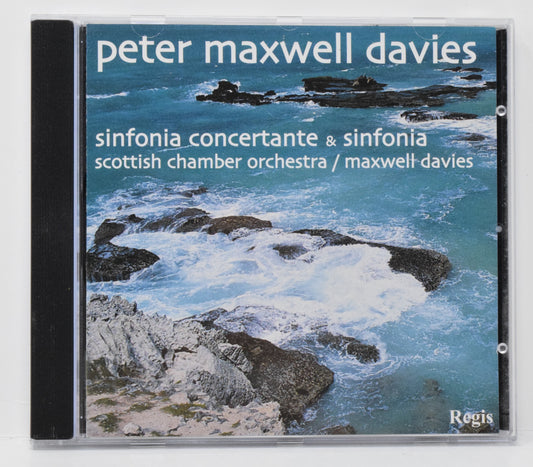 Peter Maxwell Davies Sinfonia Concerante CD Scottish Chamber Orchestra