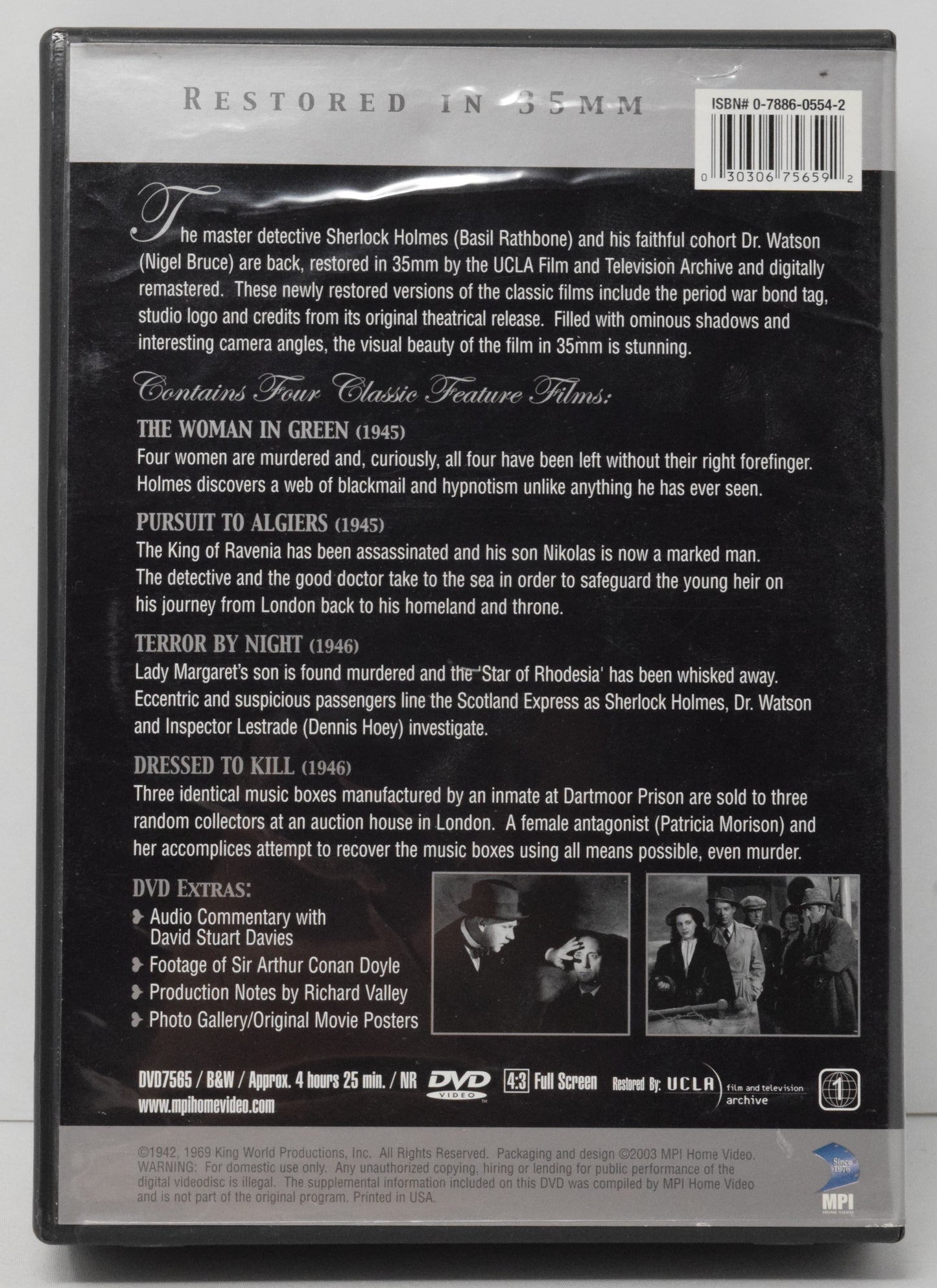 The Sherlock Holmes Collection Volume Three DVD