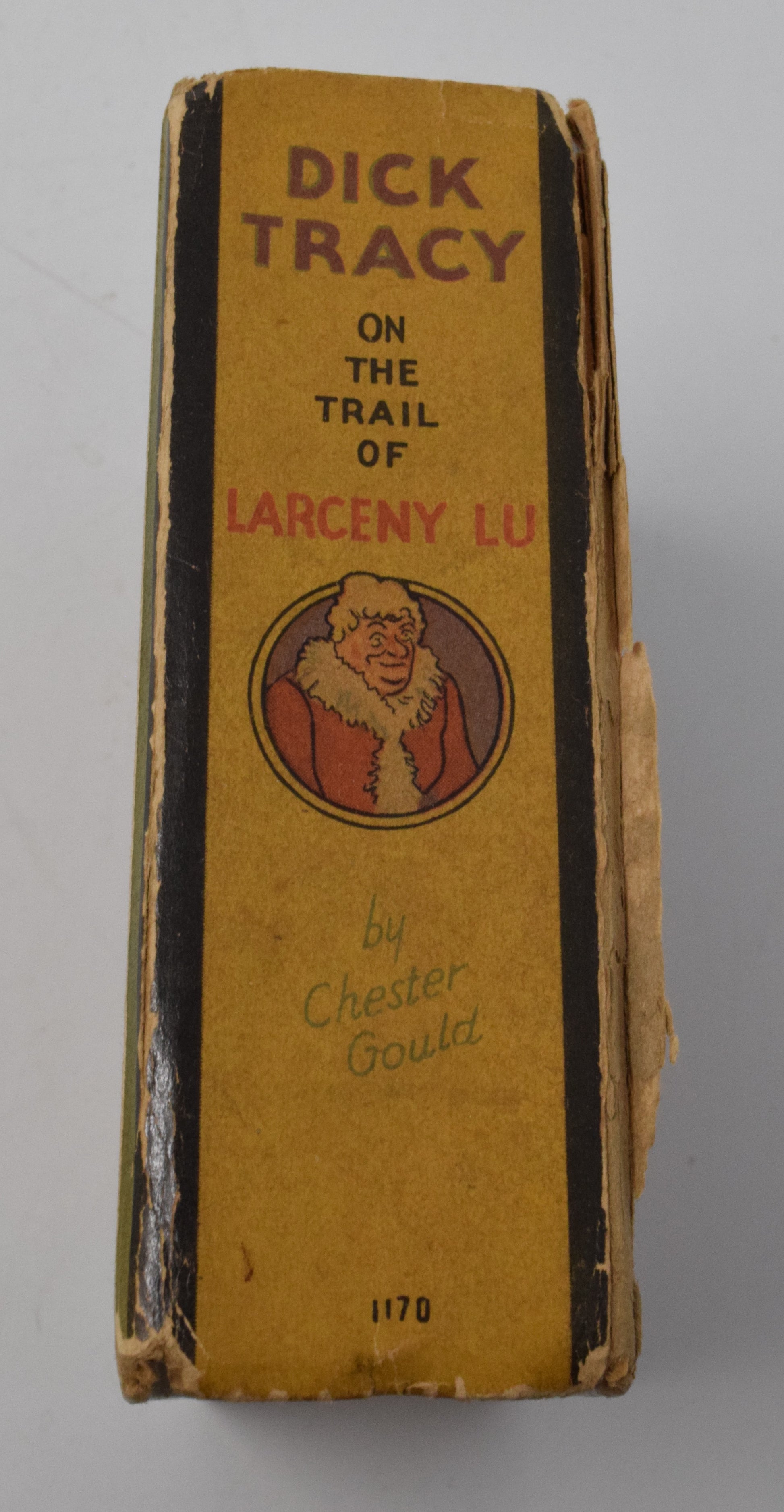 Dick Tracy On The Trail Of Larceny Lu 1170 Big Little Book Whitman 1935 GD VG - Golden Apple Comics