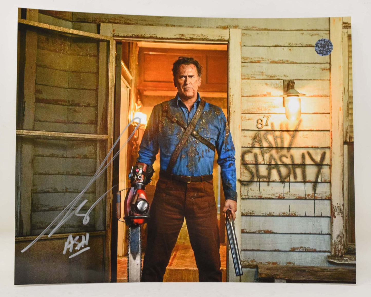 Bruce Campbell Evil Dead Signed 8 x 10 COA