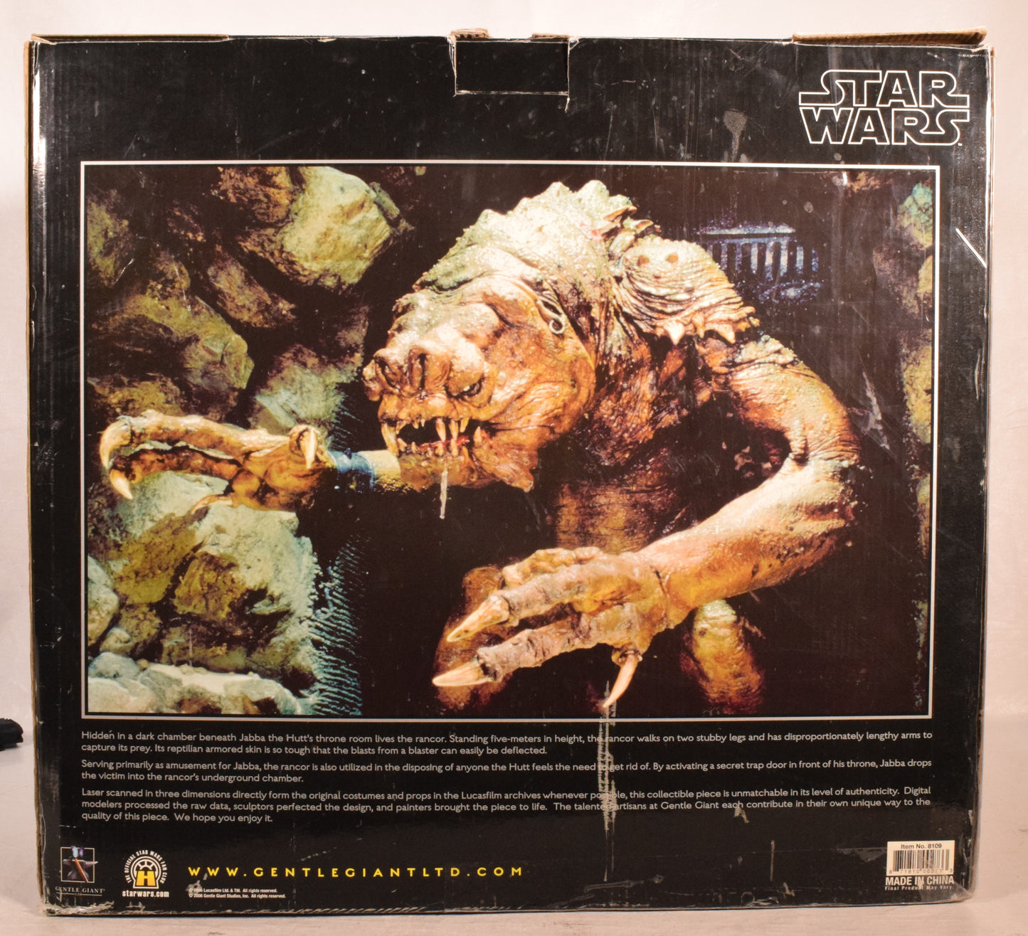 Star Wars Rancor Keeper Jabba's Palace Statue Gentle Giant ROTJ