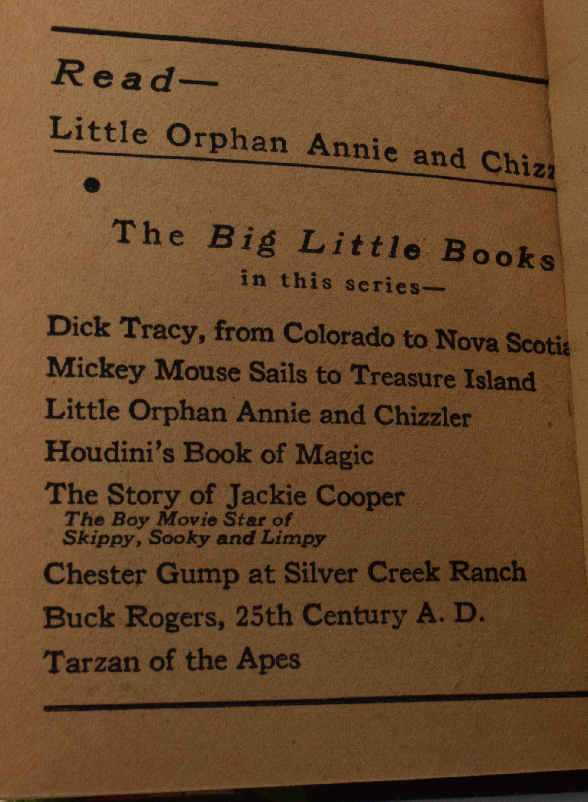 Dick Tracy From Colorado To Nova Scotia 749 Big Little Book Whitman 1933 VF - Golden Apple Comics