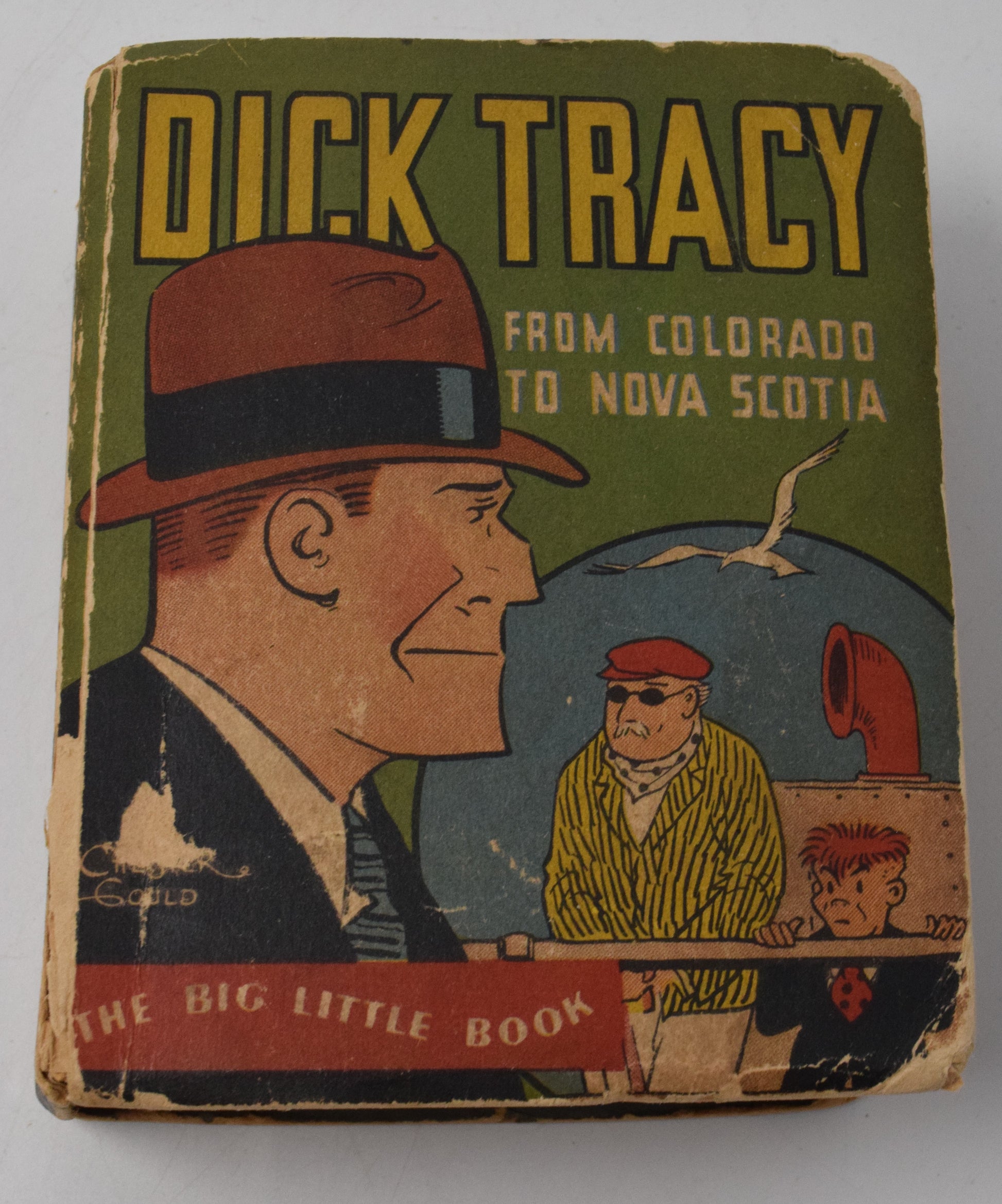 Dick Tracy From Colorado To Nova Scotia 749 Big Little Book Whitman 1933 VG - Golden Apple Comics
