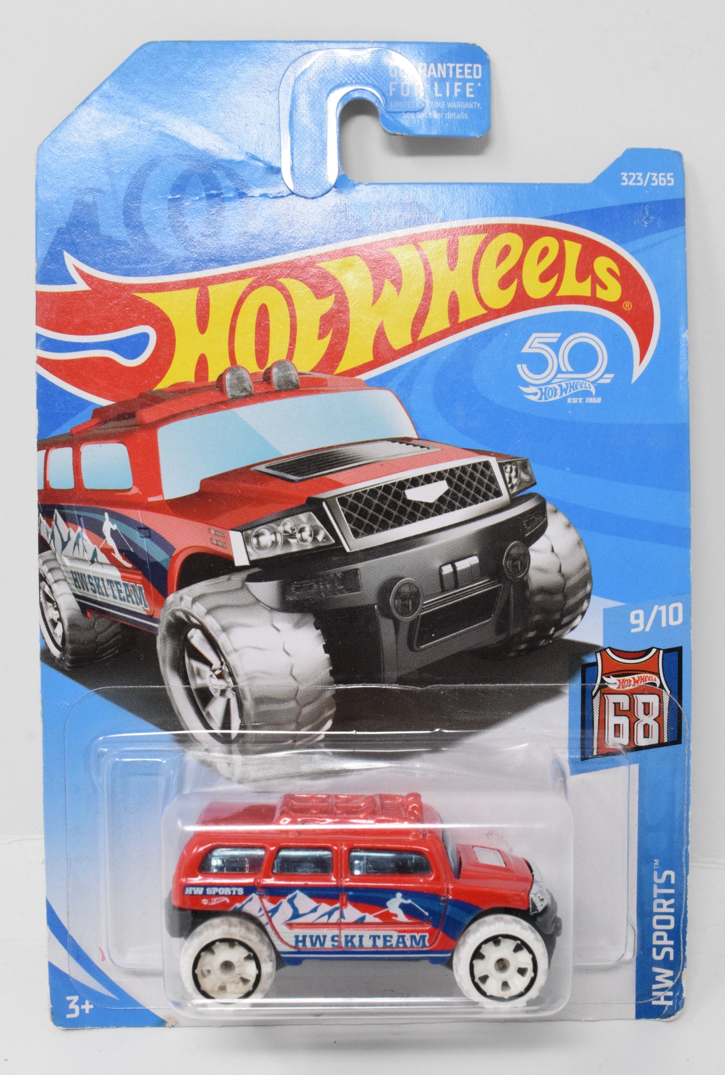 Hot Wheels Rockster HW Sports Ski Team Diecast Car 50 Years 9/10 323  New