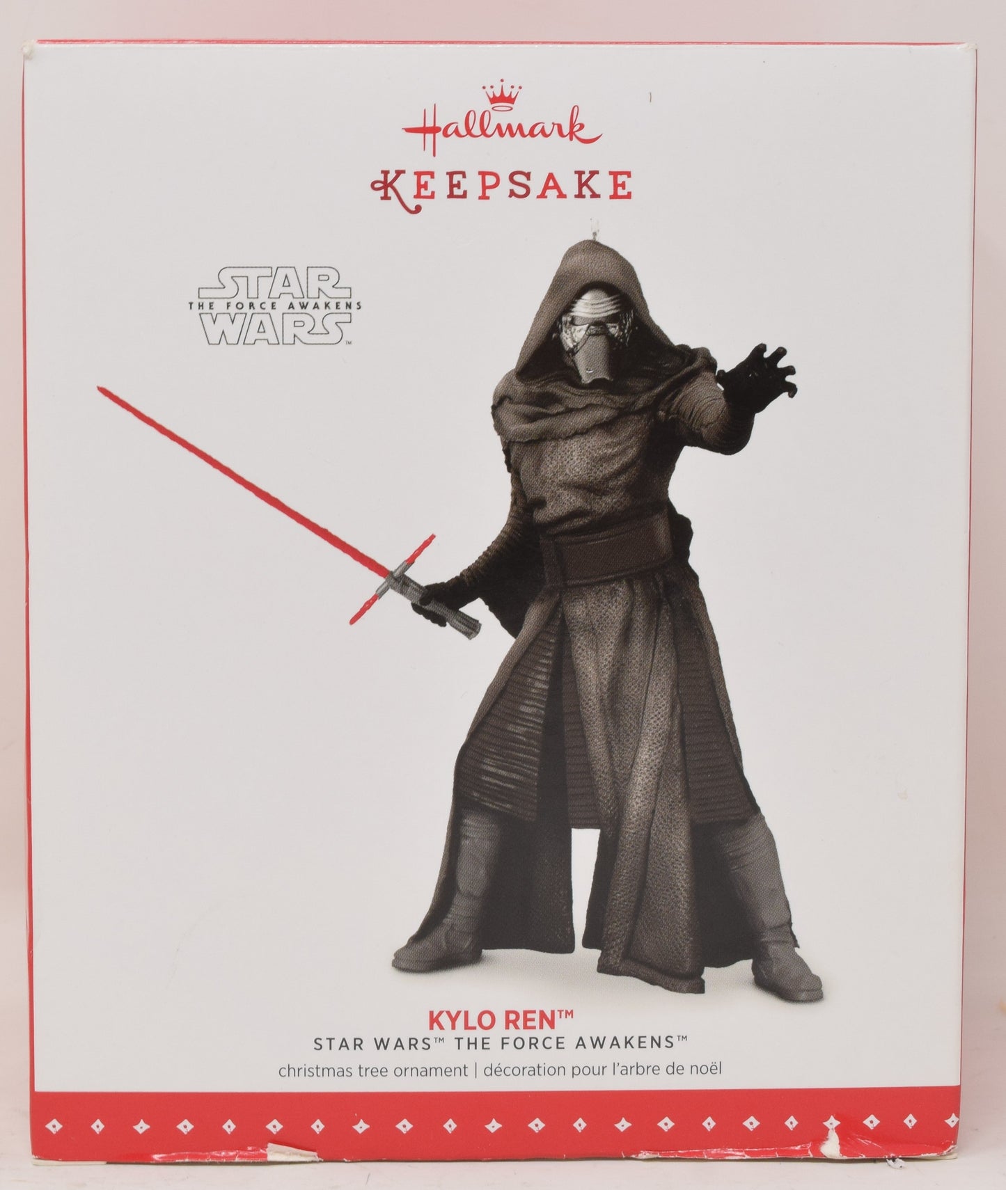 Hallmark Keepsake Star Wars Kylo Ren Force Awakens Christmas Ornament NIB