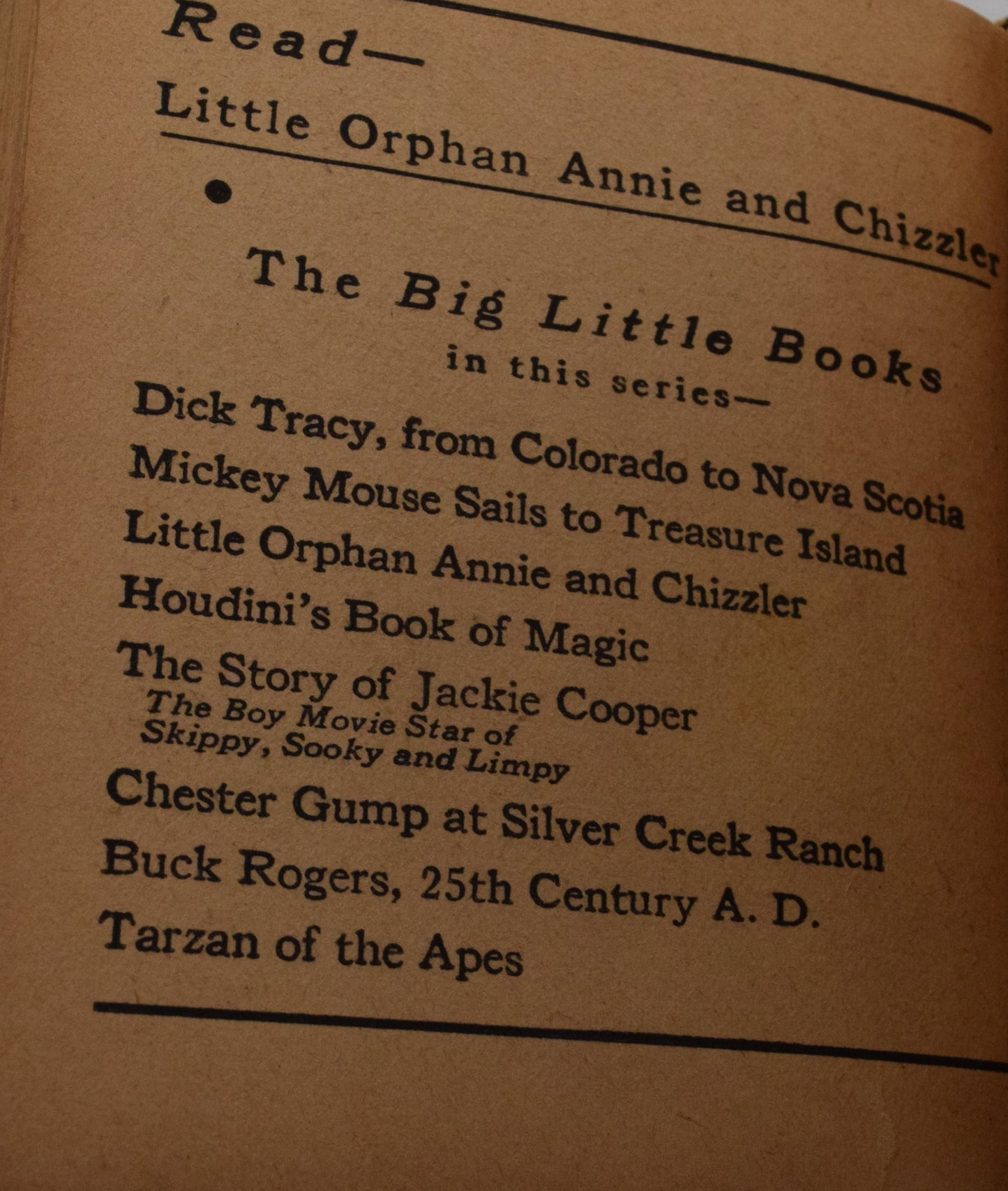Dick Tracy From Colorado To Nova Scotia 749 Big Little Book Whitman 1933 VG - Golden Apple Comics