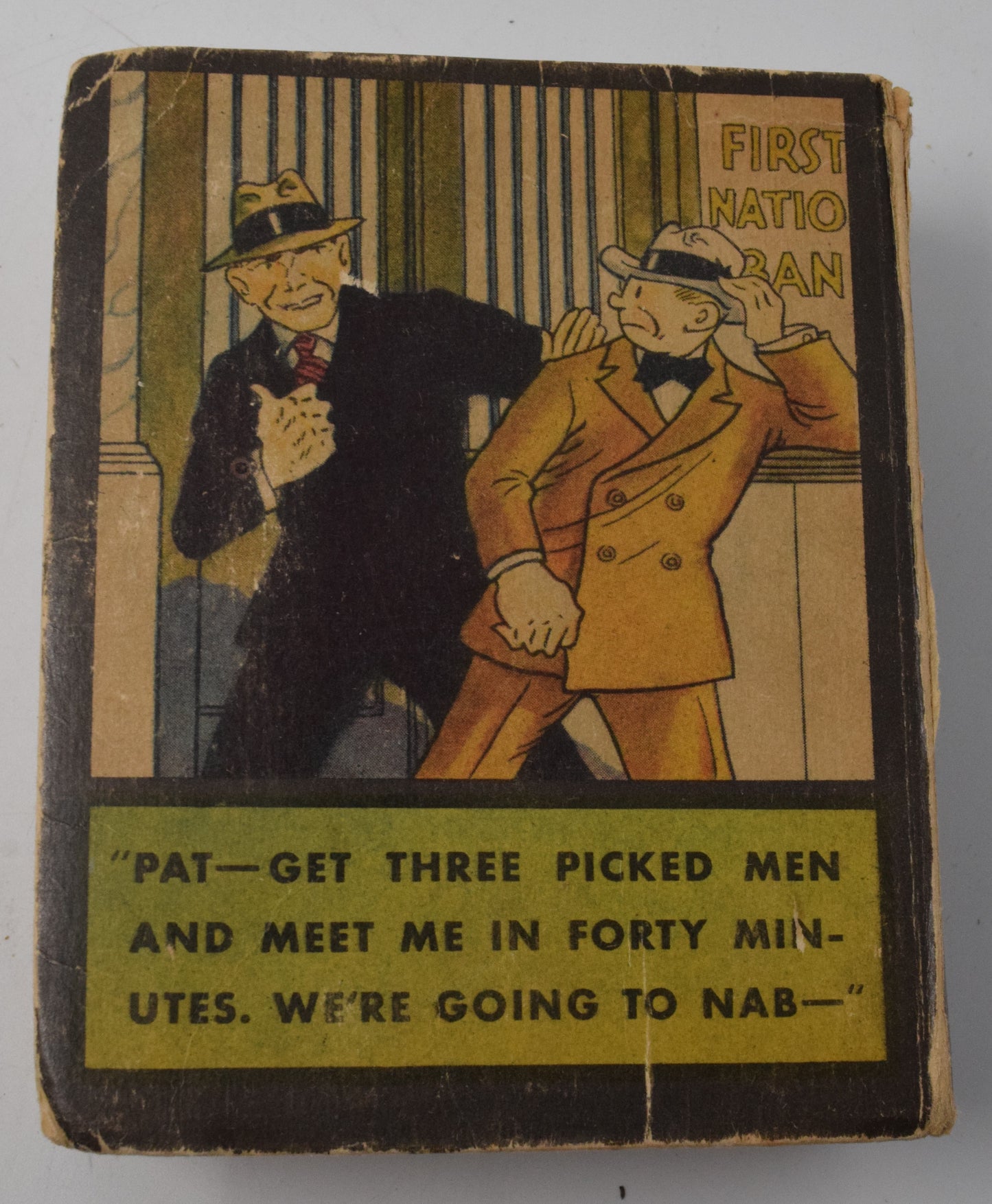 Dick Tracy In Chains Of Crime 1185 Big Little Book Whitman 1936 VG - Golden Apple Comics