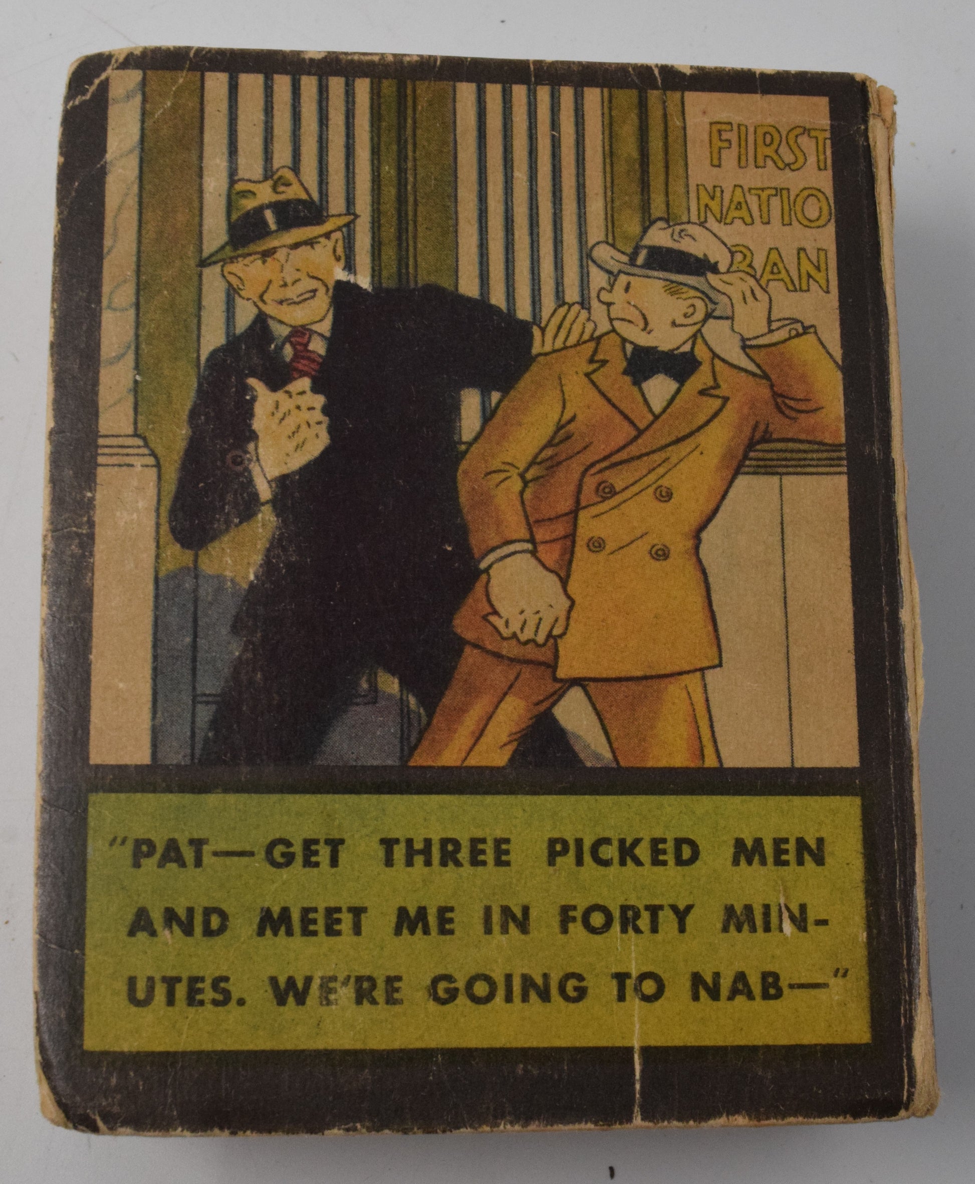 Dick Tracy In Chains Of Crime 1185 Big Little Book Whitman 1936 VG - Golden Apple Comics