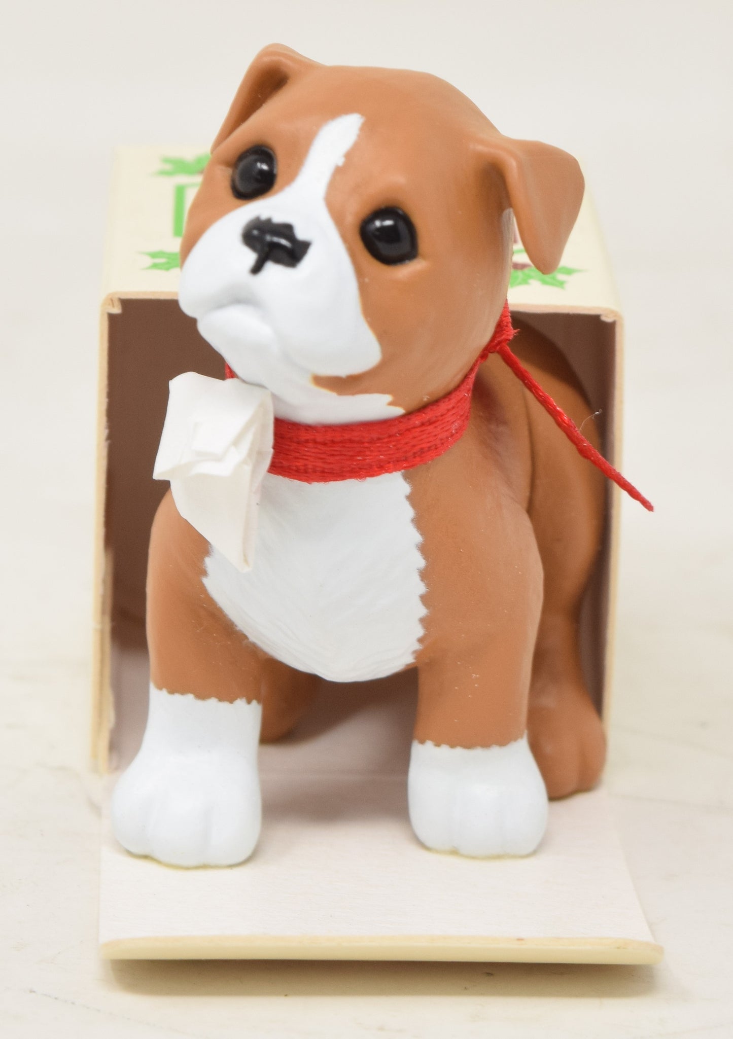 Hallmark Keepsake Ornament Puppy Love Boxer Dog Christmas Tree 2003 NIB