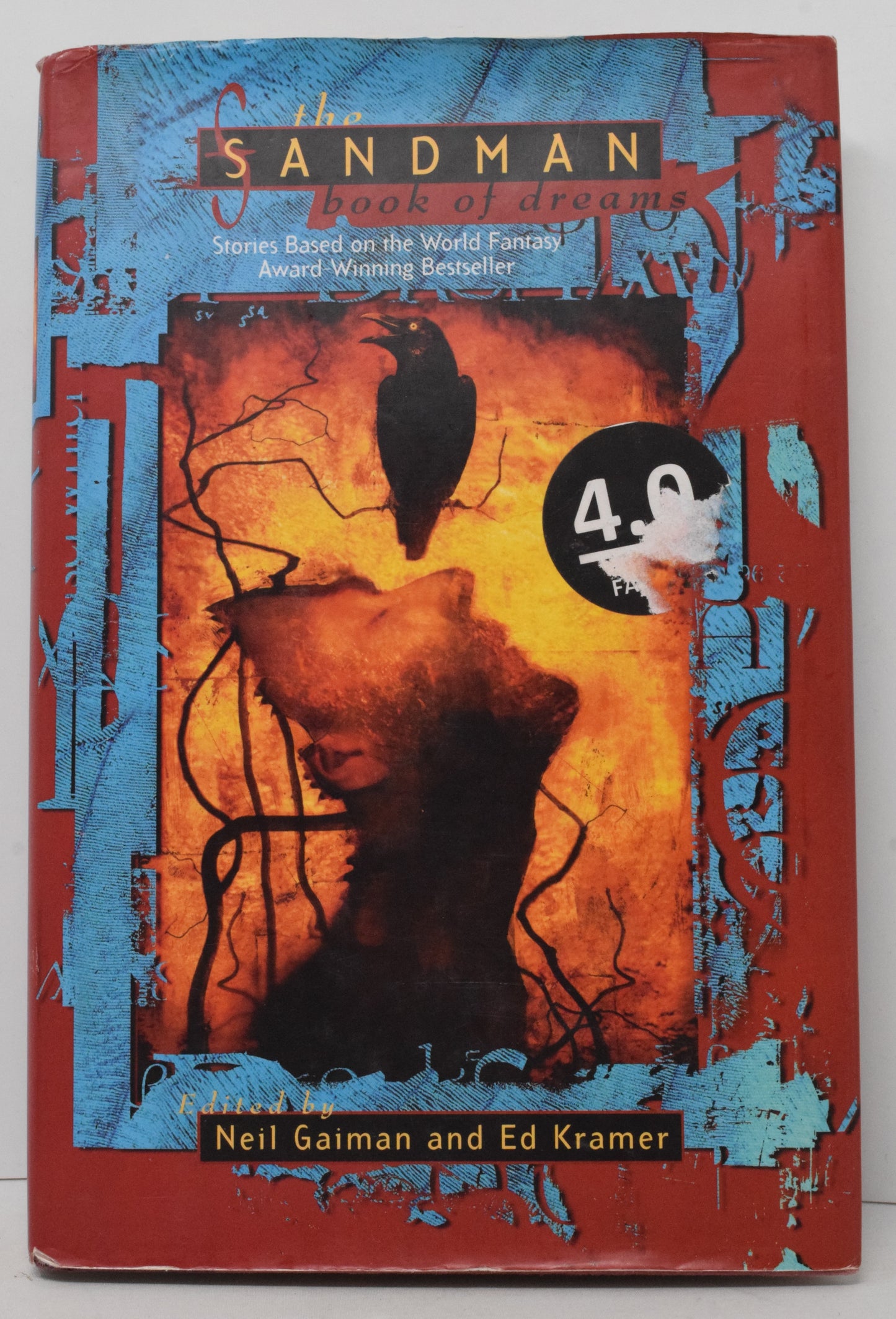 Sandman Book Of Dreams HC Harper 1996 VG Neil Gaiman