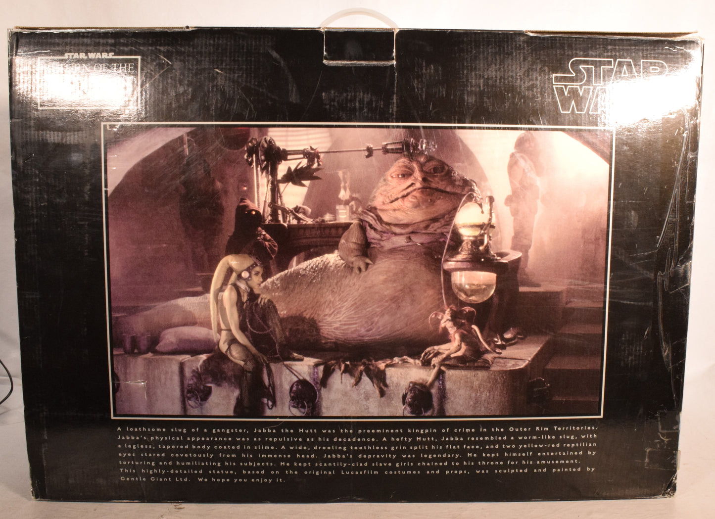 Star Wars Jabba The Hutt Palace Statue Gentle Giant