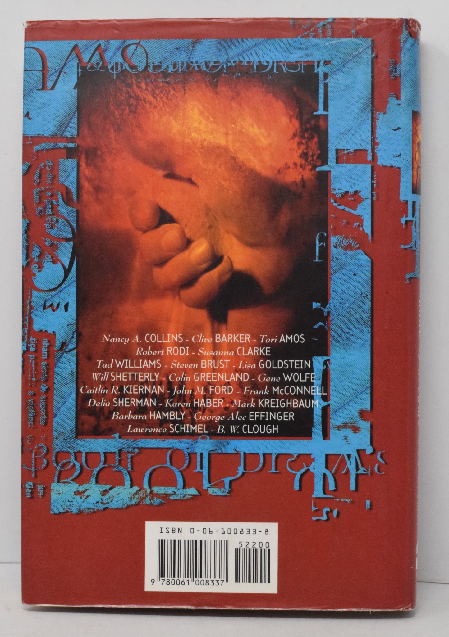 Sandman Book Of Dreams HC Harper 1996 VG Neil Gaiman