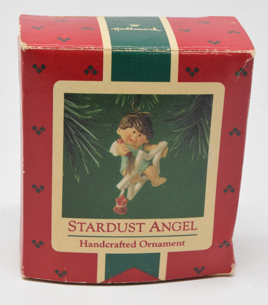 Hallmark Keepsake Stardust Angel Christmas Ornament 1985