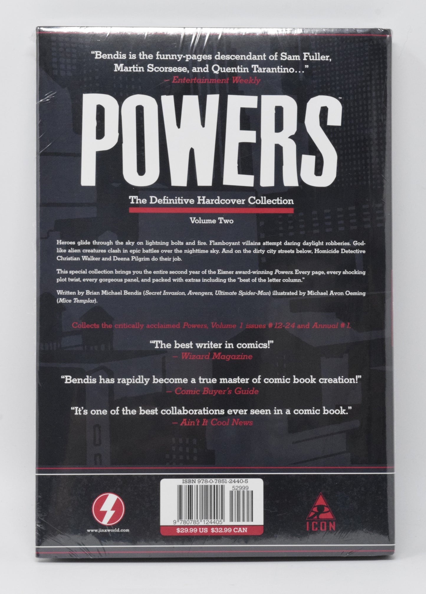 Powers Definitive HC Hardcover Collection Vol 2 Marvel Icon 12 - 24 New