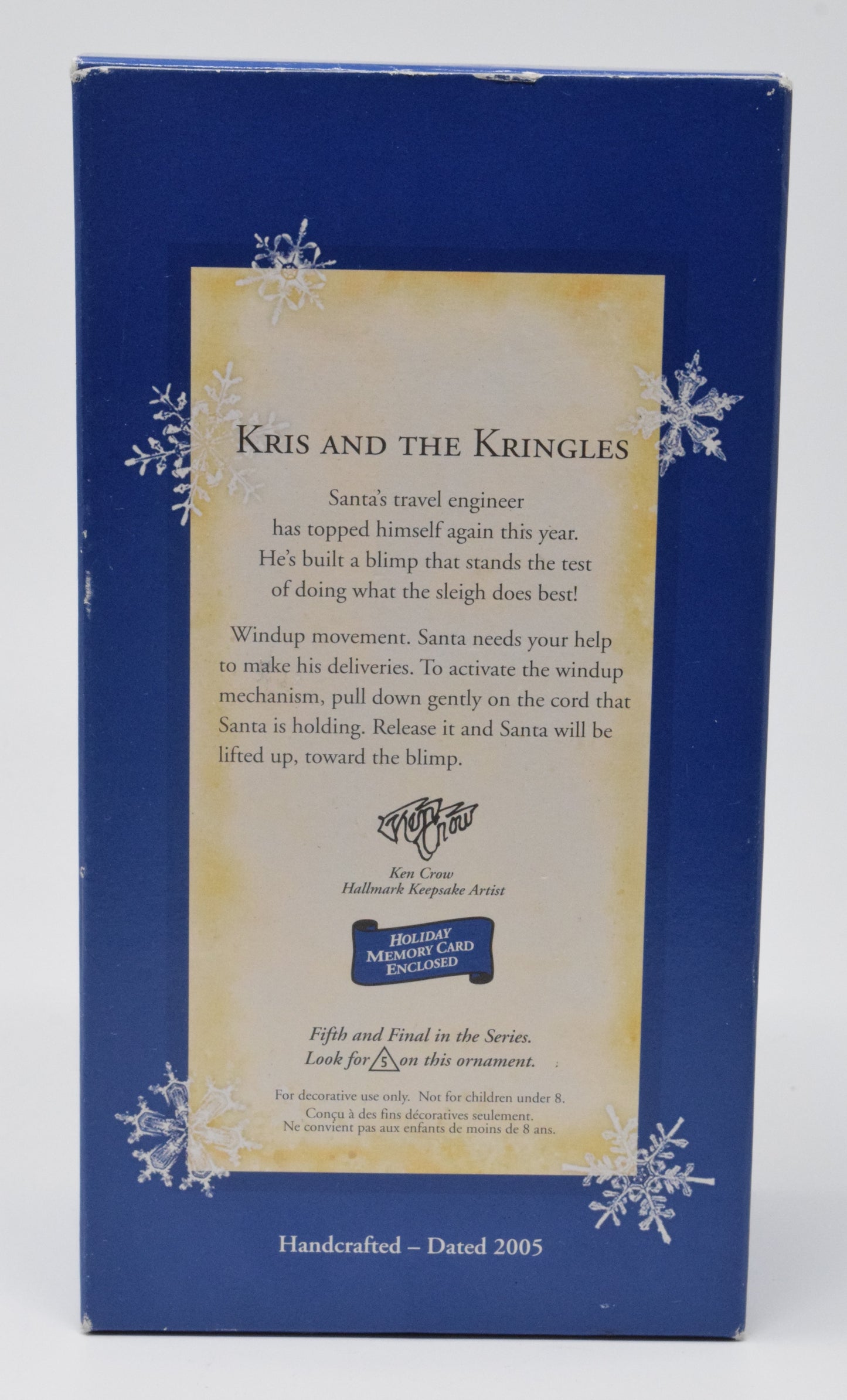 Hallmark Keepsake Kris And The Kringles Christmas Ornament 2005 NIB